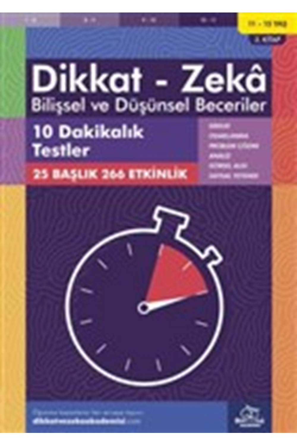 10 Dakikalık Testler (11-12 Yaş) - Dikkat Zeka