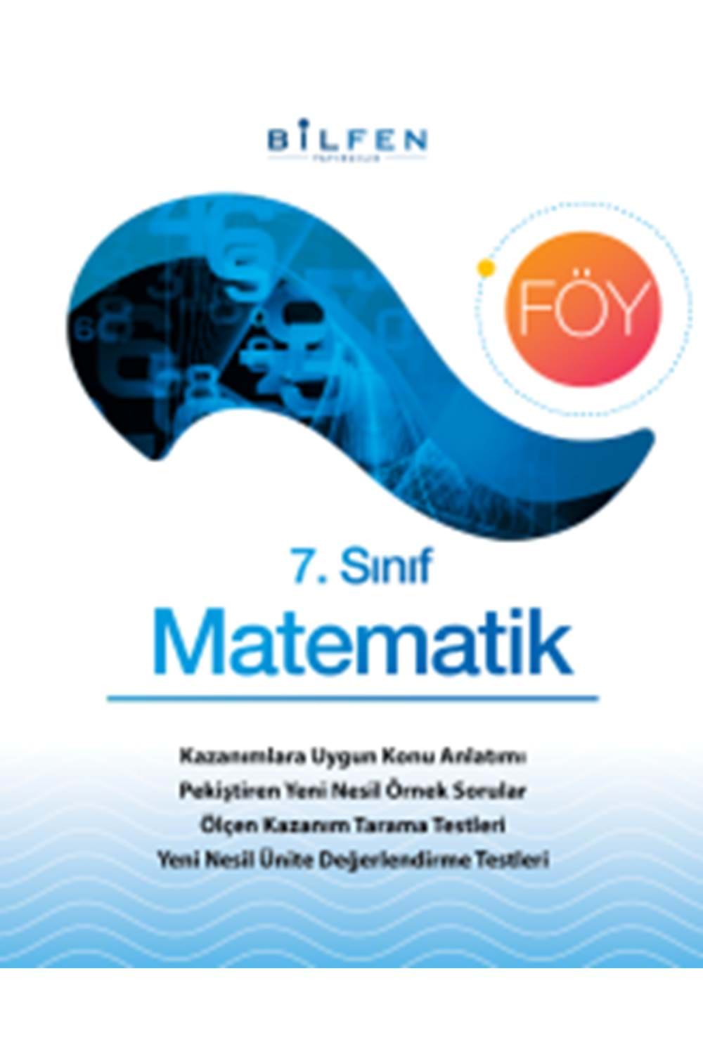 BİLFEN 7. Sınıf Matematik Öğrenim Föyleri