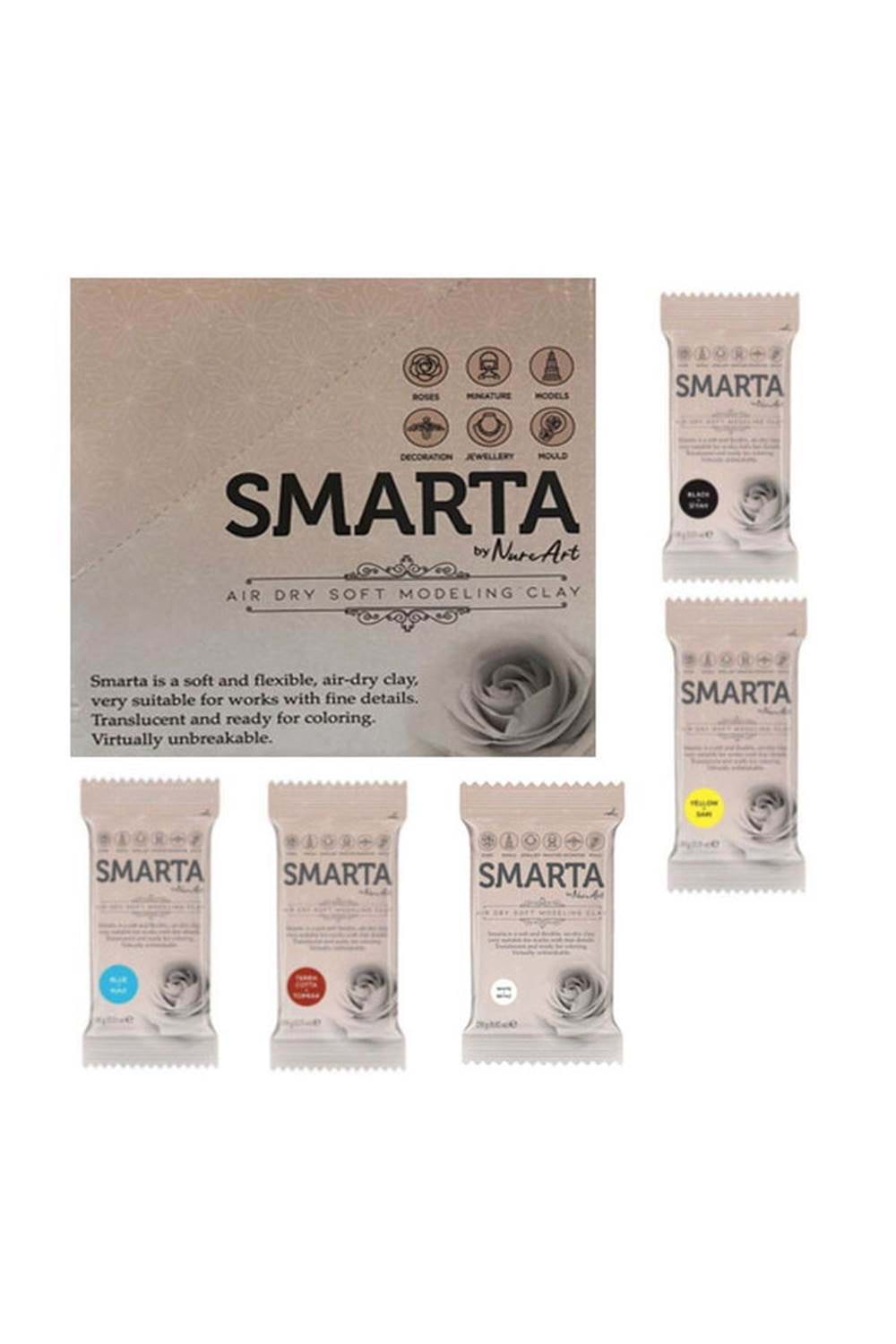 SMARTA AKILLI MODEL HAMURU 5Lİ SET 5X50 GR