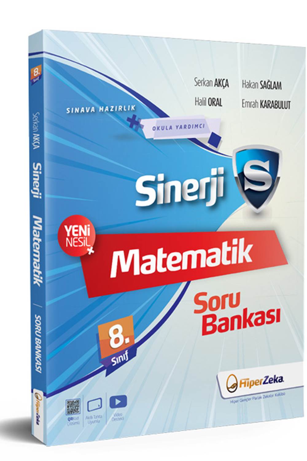 Hiper Zeka Yayınları 8. Sınıf Matematik Sinerji Soru Bankası