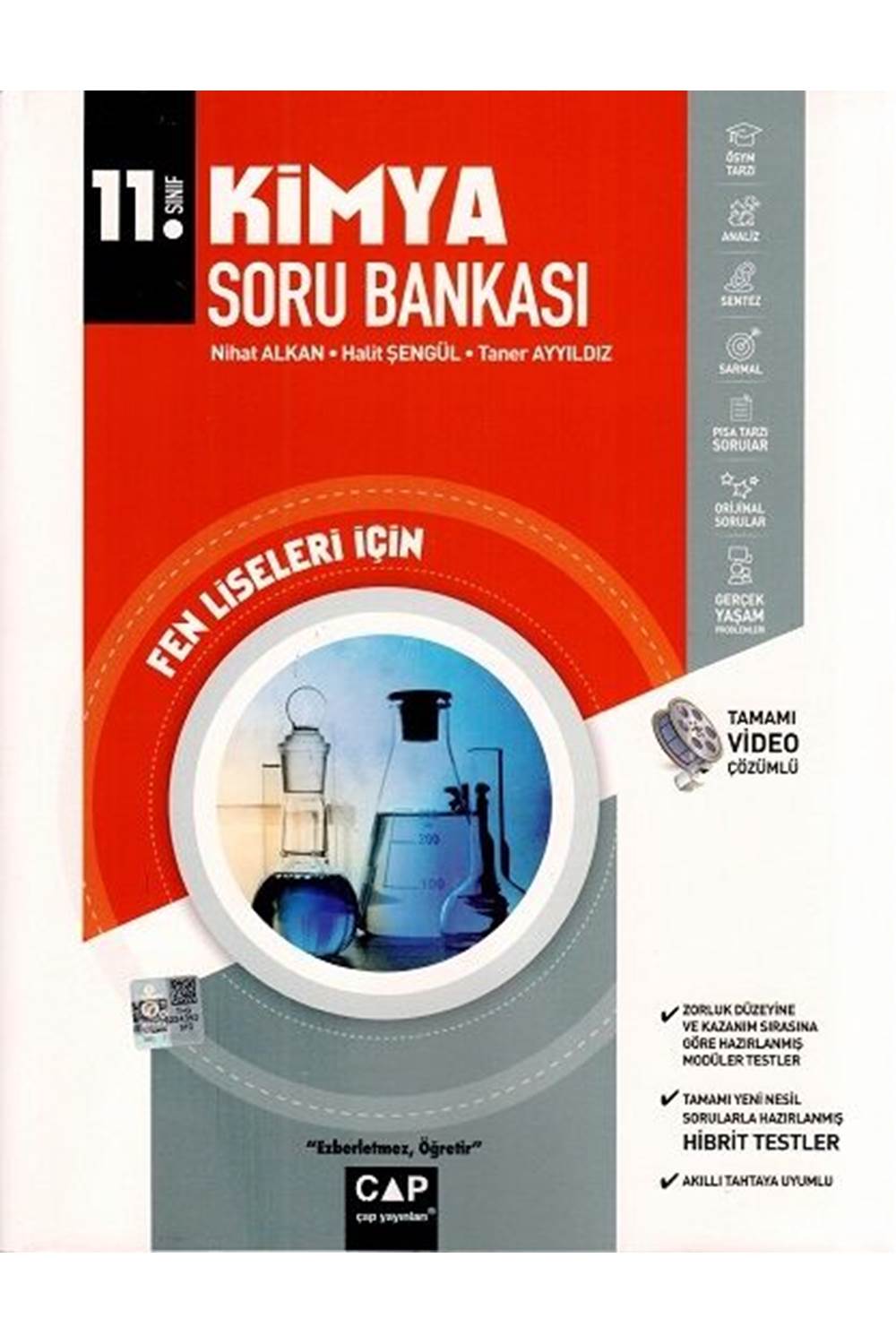 Çap Yayınları 11. Sınıf Fen Lisesi İçin Kimya Soru Bankası