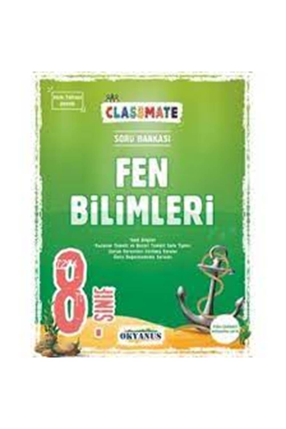Okyanus 8. Sınıf Classmate Fen Bilimleri Soru Bankası