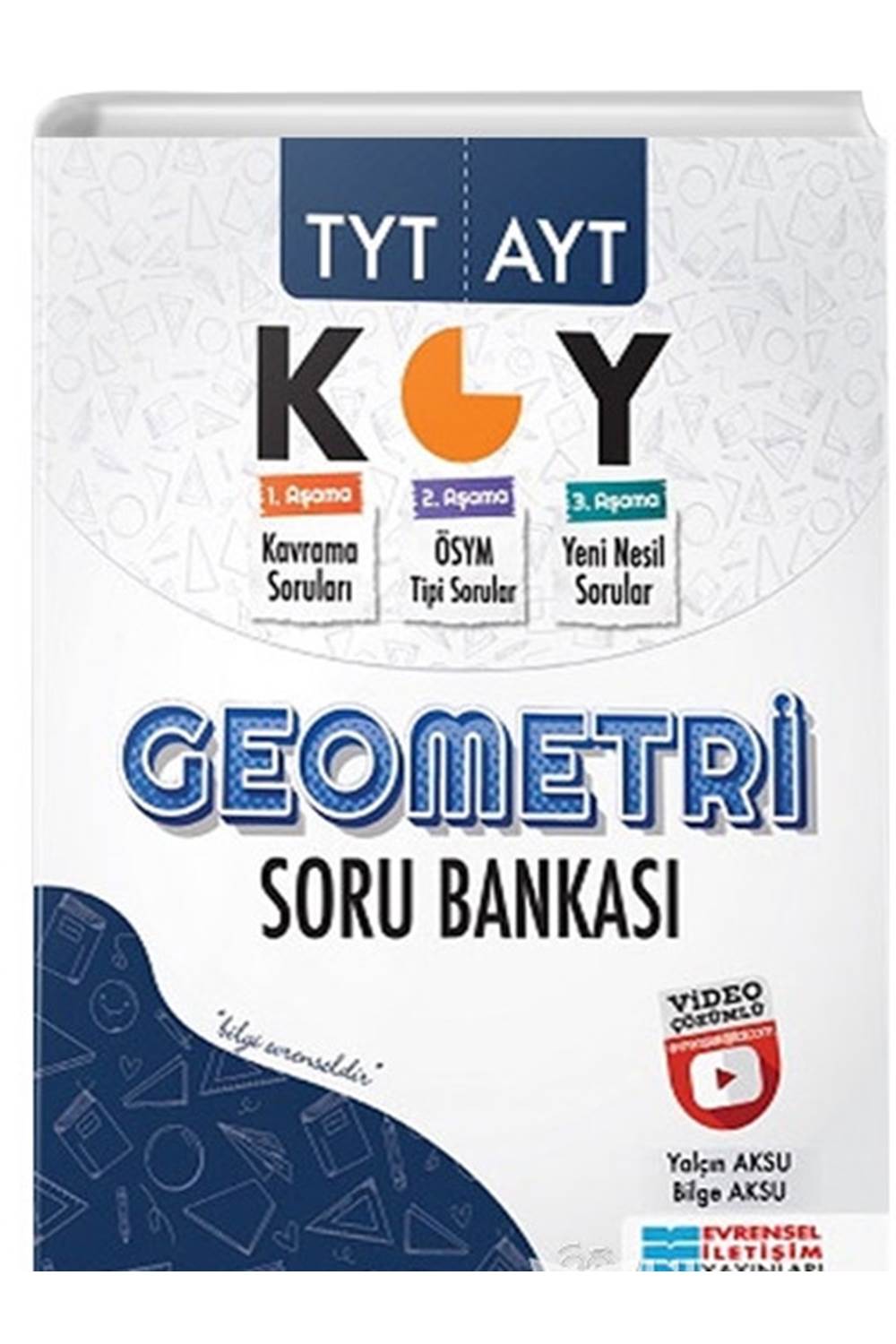 E.İLETİŞİM TYT AYT GEOMETRİ VİDEO ÇÖZÜMLÜ SORU BANKASI