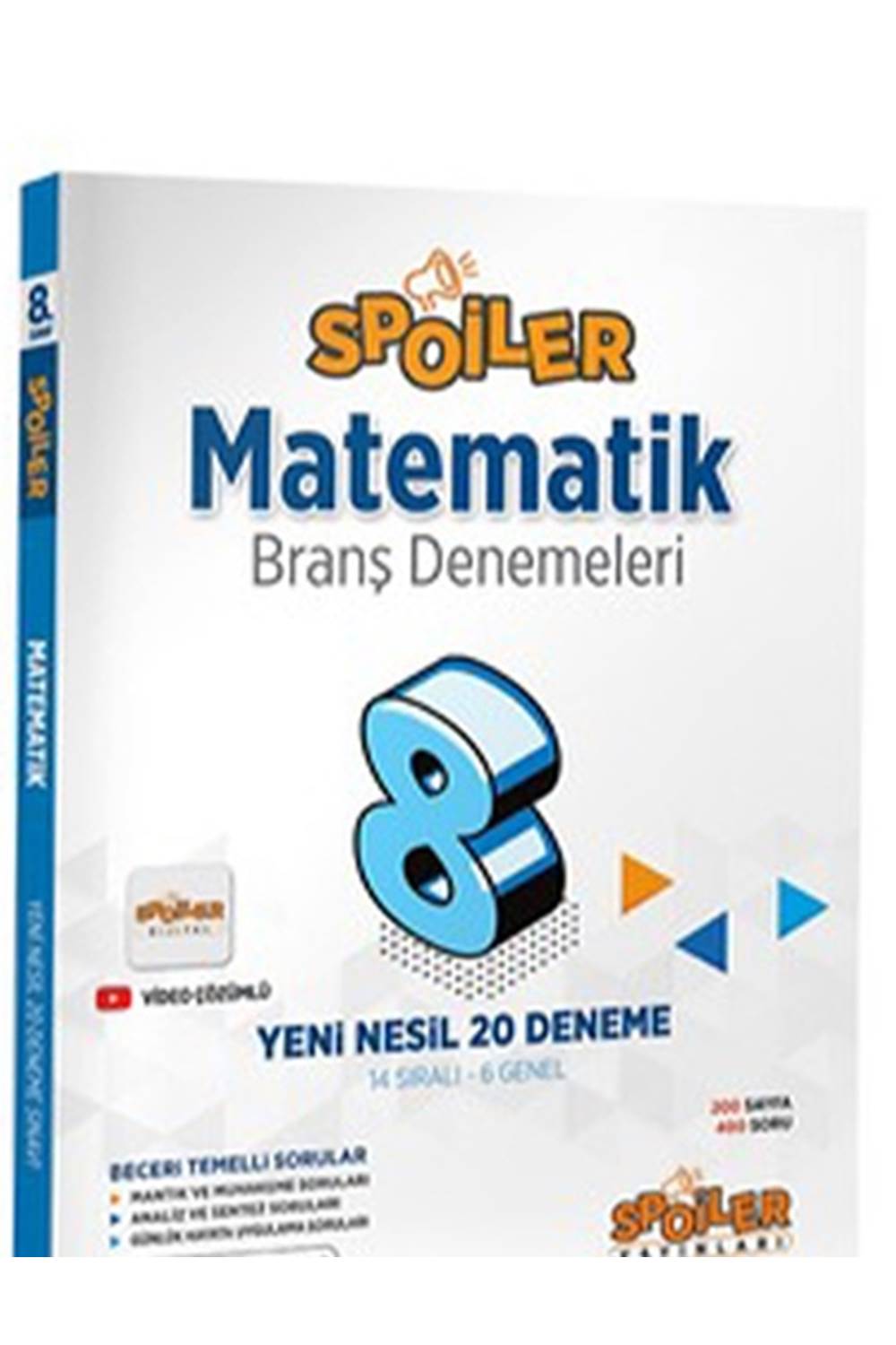 8.Sınıf Spoiler Matematik Branş Denemeleri Yeni Nesil 20 Deneme