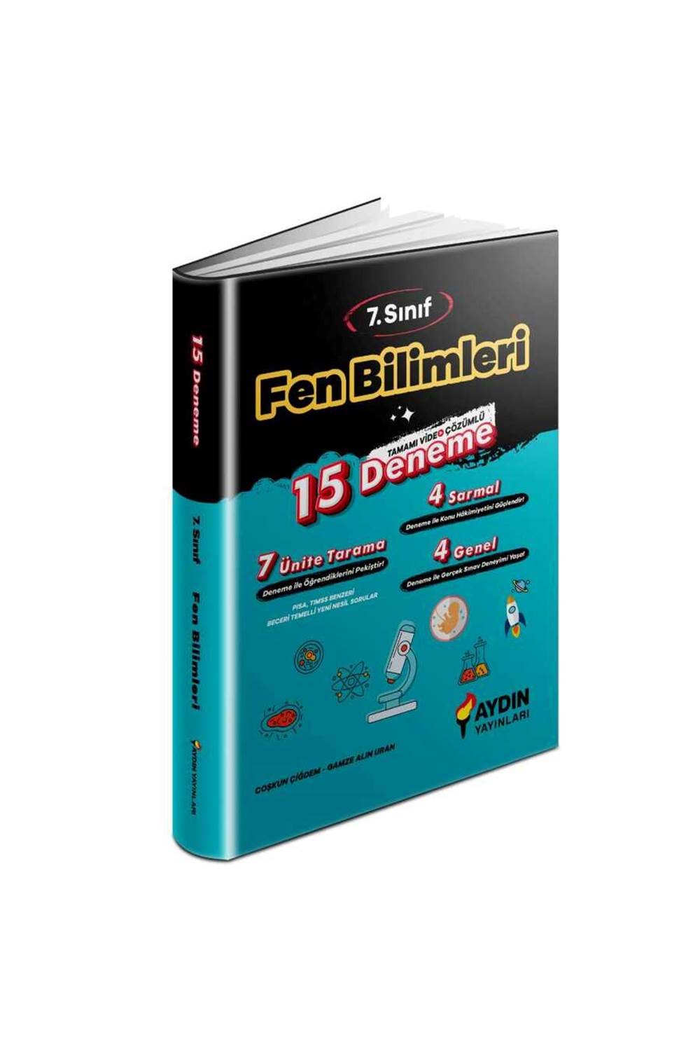 Aydın Yayınları 7. Sınıf Fen Bilimleri 15 Deneme