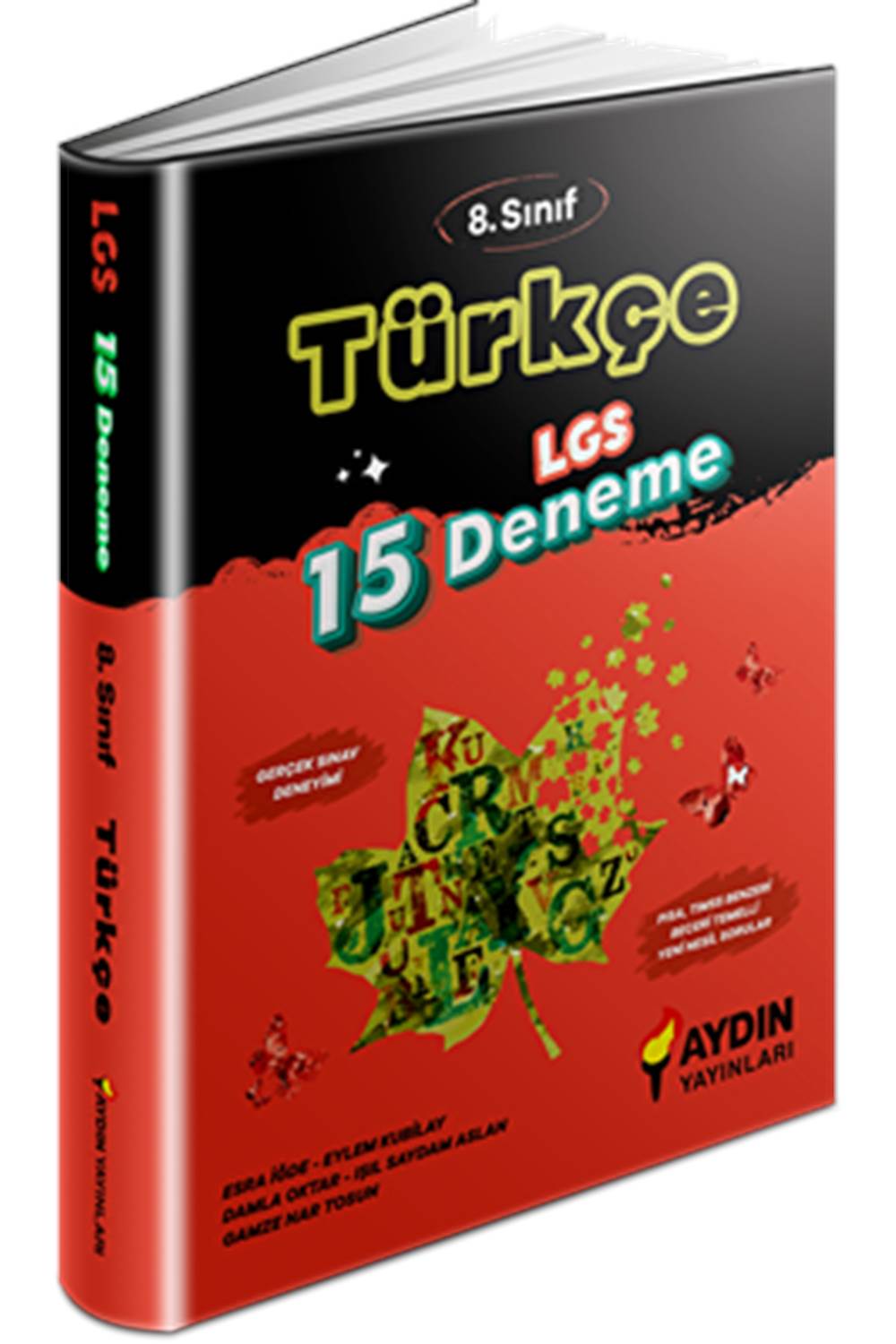 Aydın Yayınları 8. Sınıf LGS Türkçe 15 Deneme