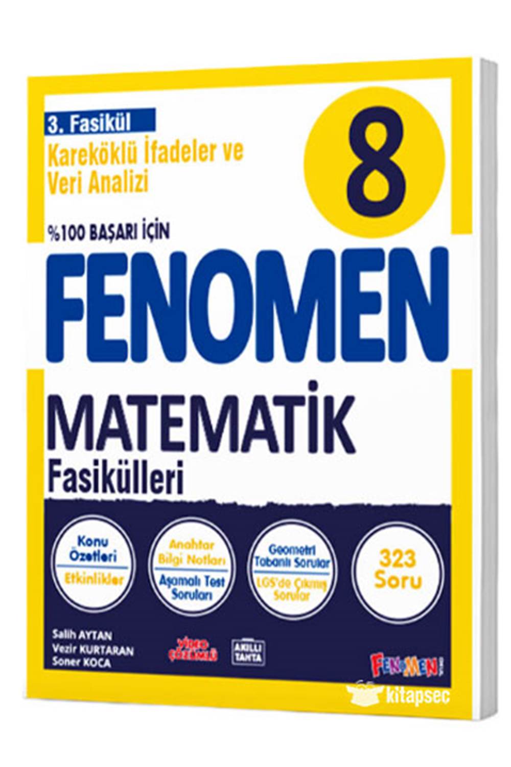 FENOMEN 8 MATEMATİK 3.FASİKÜL (KAREKKÖLÜ İFADELER VE VERİ ANALİZİ)