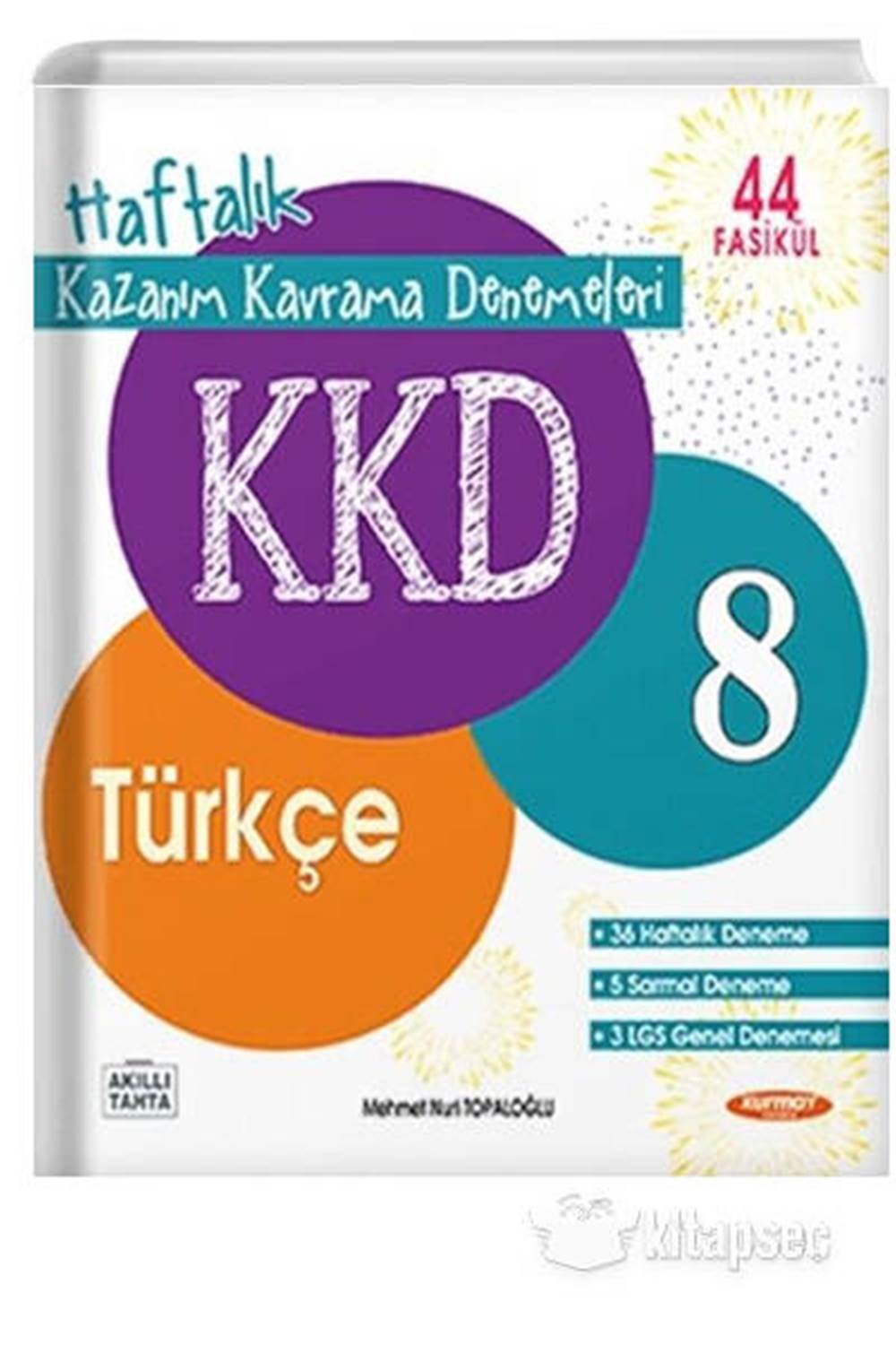 KURMAY 8 TÜRKÇE HAFTALIK KAZANIM KAVRAMA DENEMELERİ (44 FÖY)