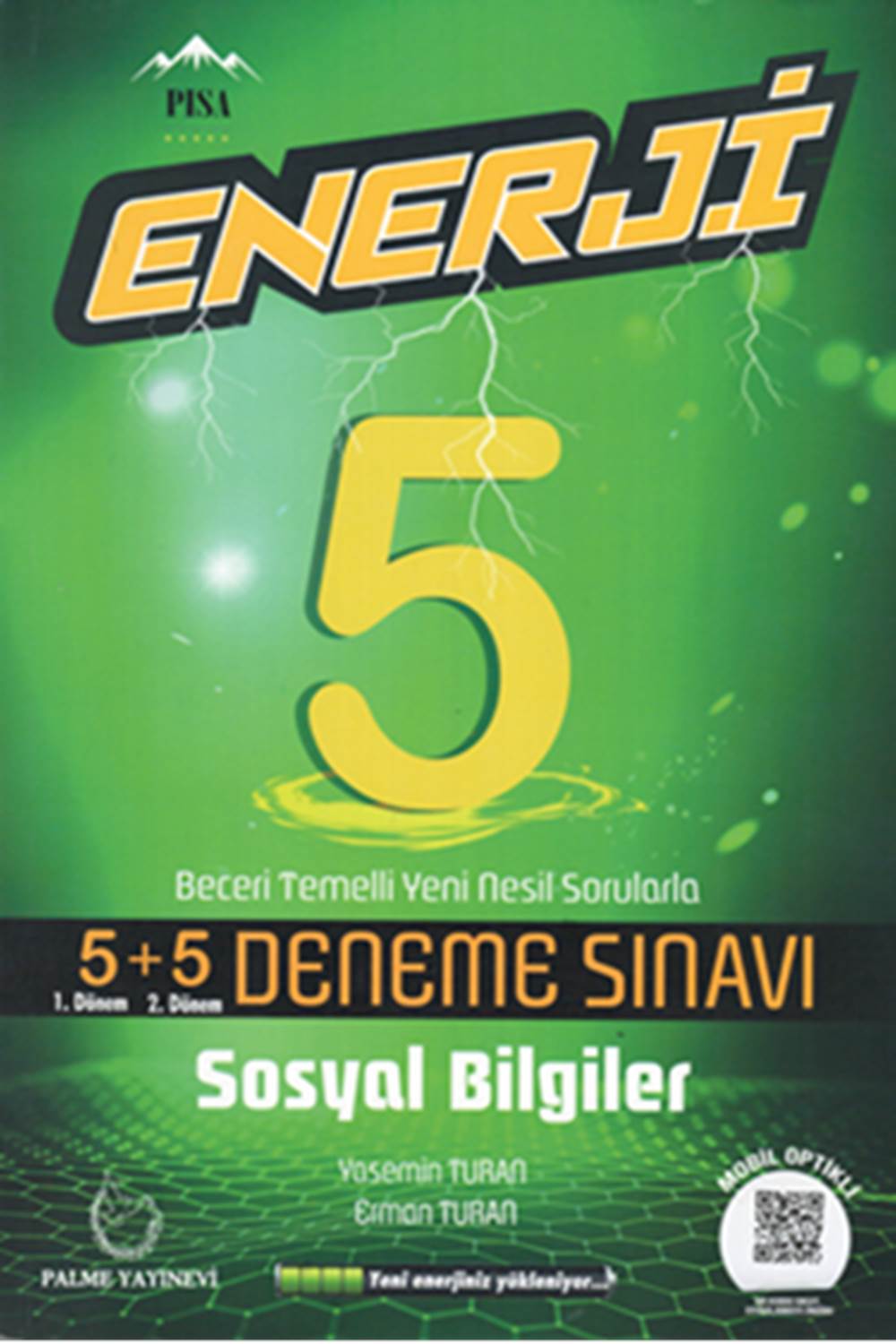 5. Sınıf Enerji Sosyal Bilgiler 5+5 Deneme Sınavı