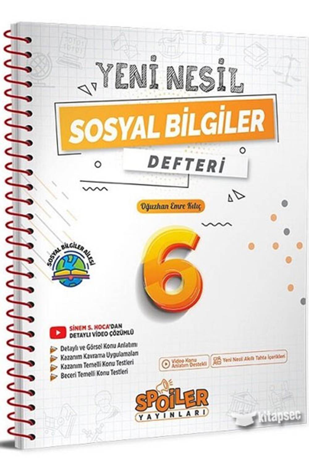6.SINIF YENI NESIL SOSYAL BILGILER DEFTERI