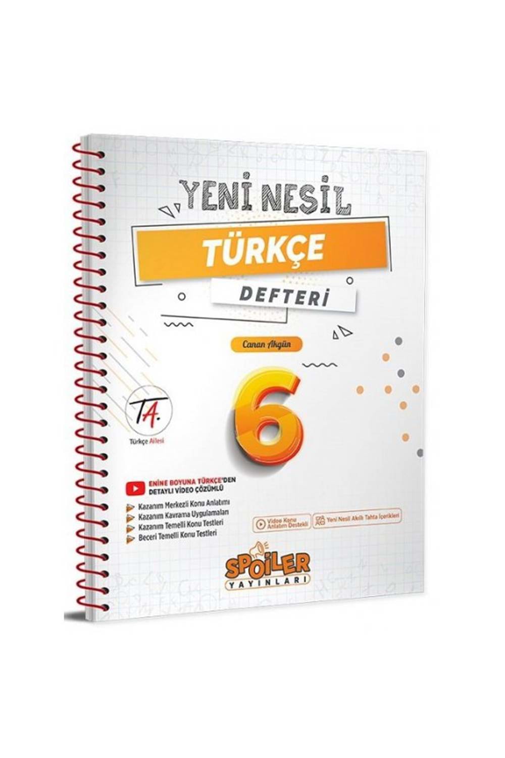 6.SINIF YENI NESIL TURKCE DEFTERI