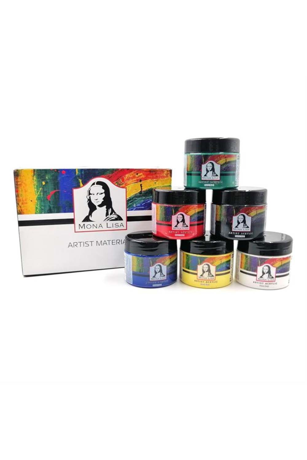 Monalisa Akrilik 6 Ana Renk x 125 ml
