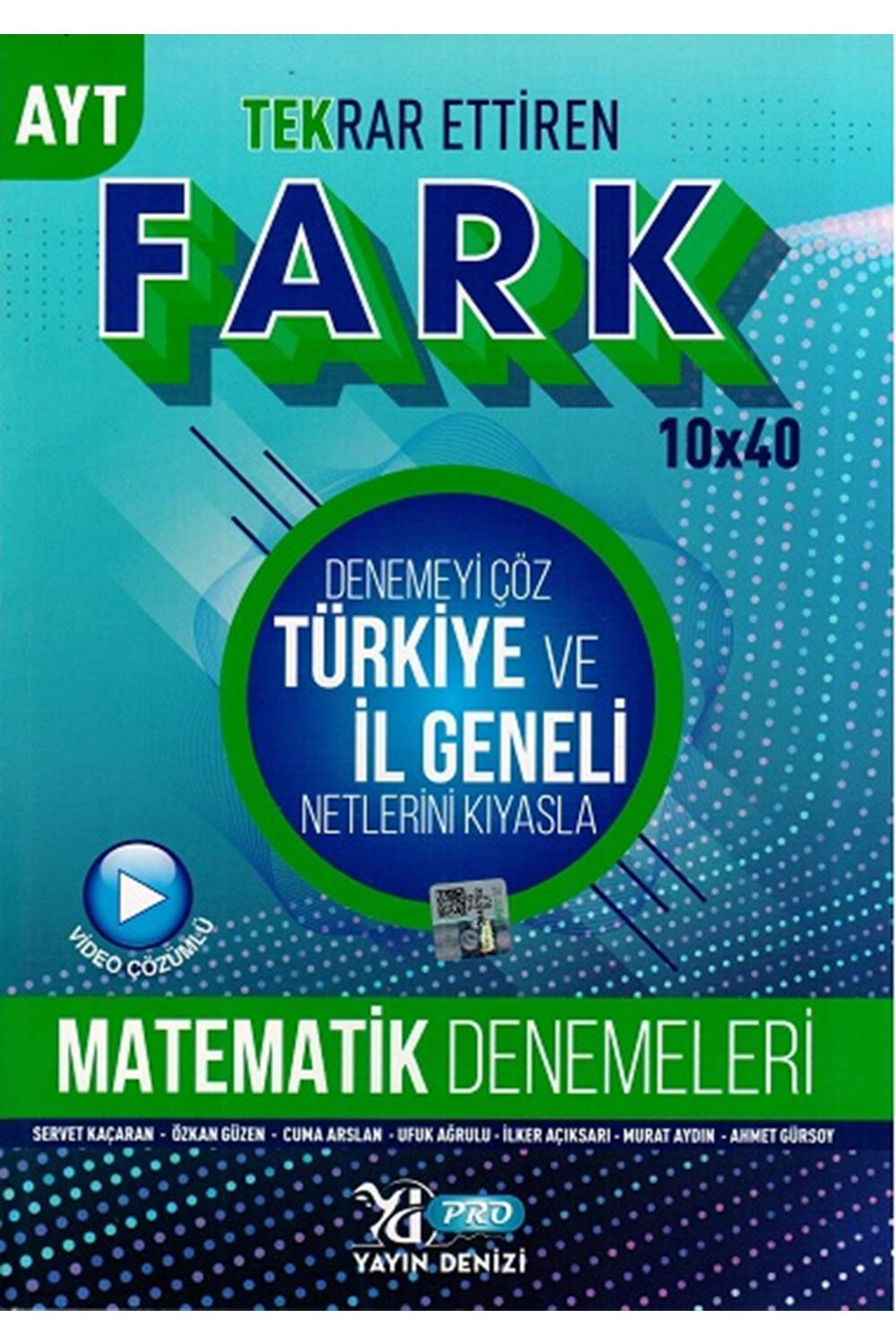 YKS AYT FARK DENEME MATEMATİK - 2022