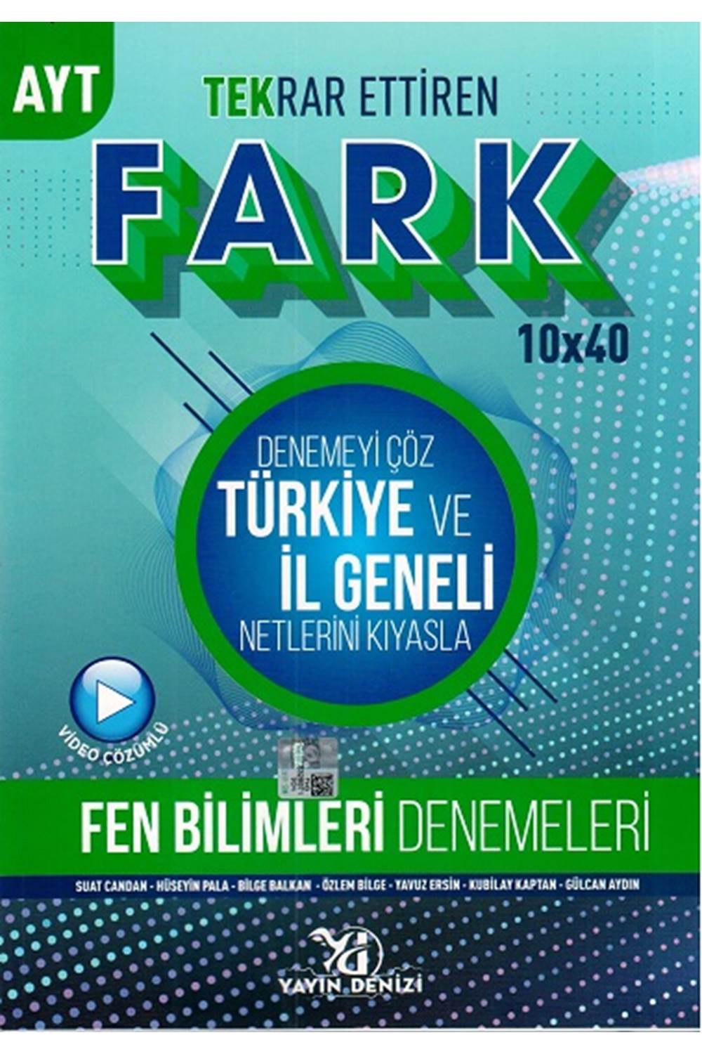 YKS AYT PRO FARK DENEME KİMYA - 2022