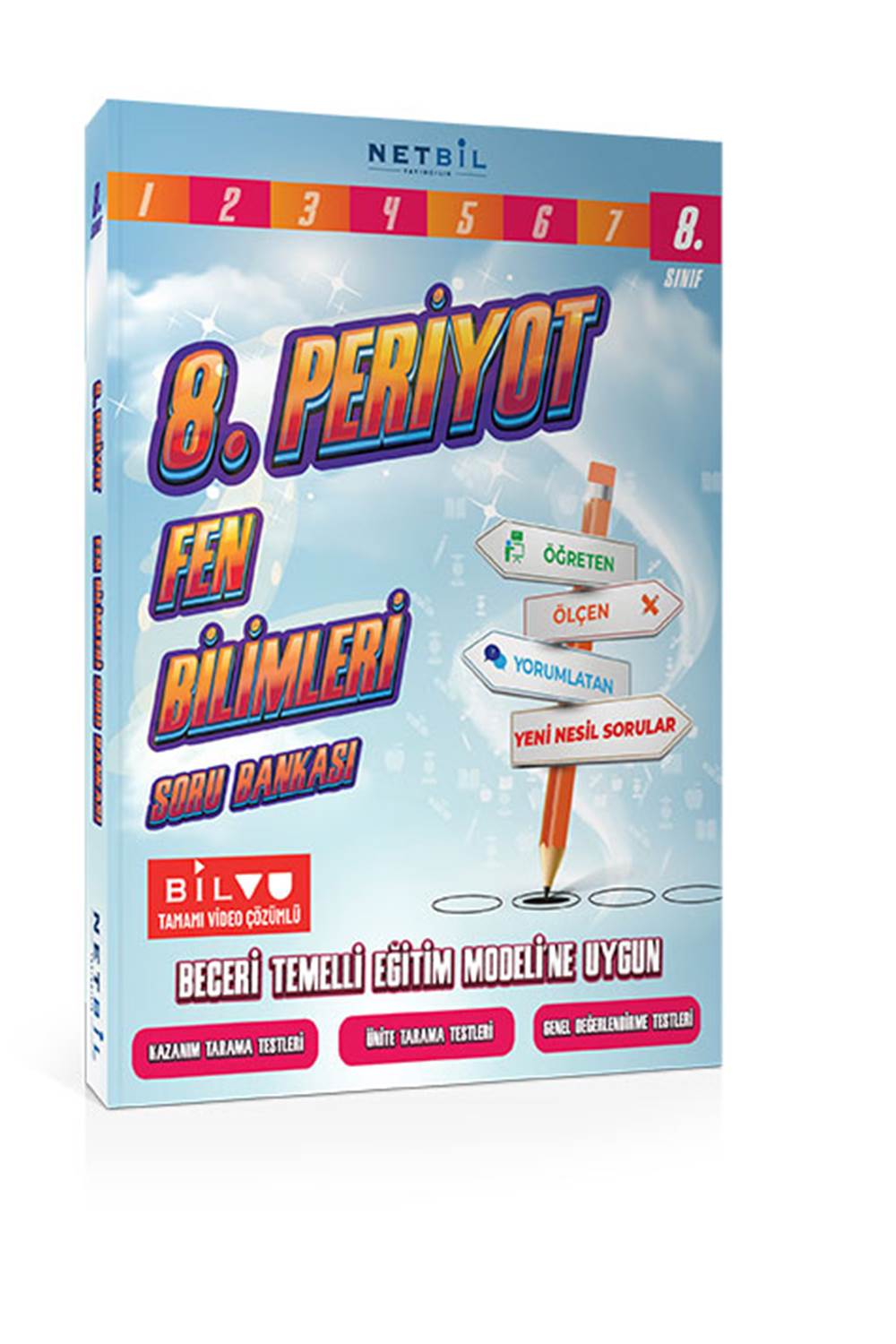 Netbil 8. Periyot Fen Bilimleri Soru Bankası
