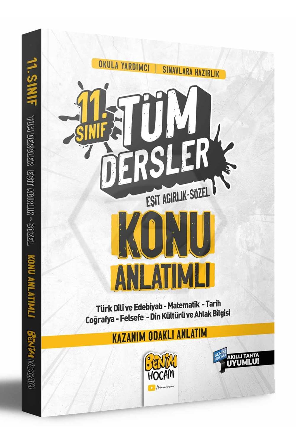 11. Sınıf Eşit Ağırlık Sözel Tüm Dersler Konu Anlatımı Benim Hocam Yayınları