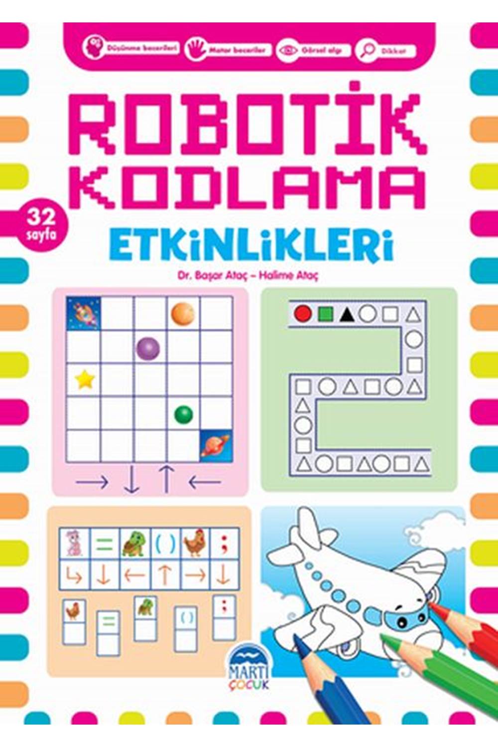 Robotik Kodlama Etkinlikleri - 32 Sayfa - Mavi