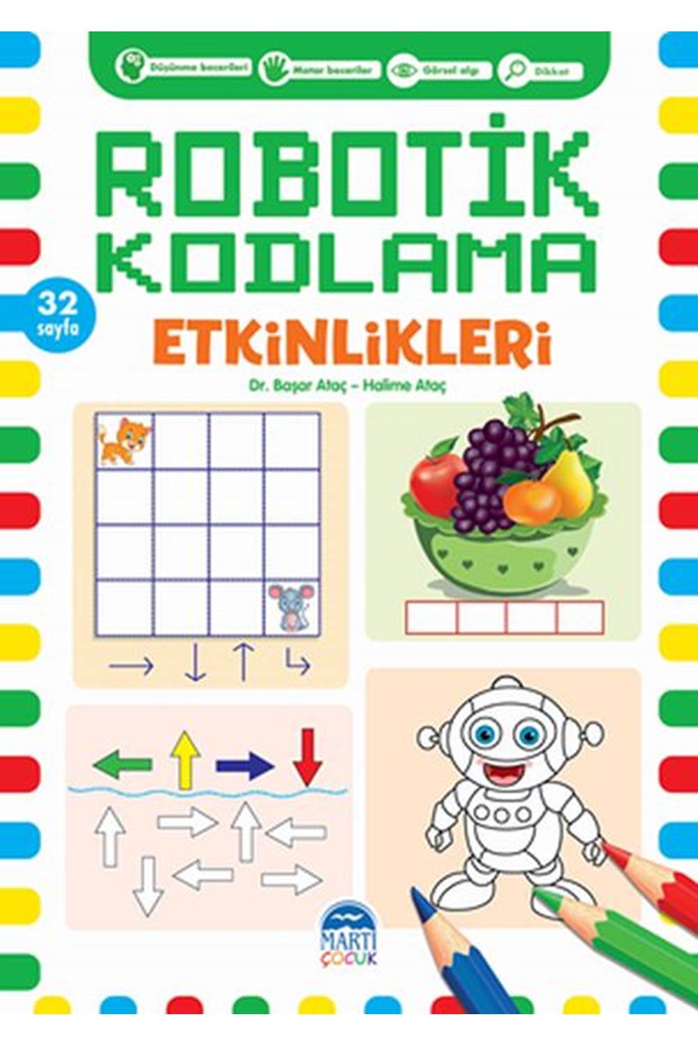 Robotik Kodlama - Yeşil - 32 Sayfa