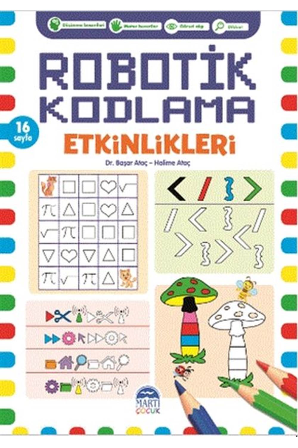 Robotik Kodlama Etkinlikleri - 16 Sayfa - Turuncu 2