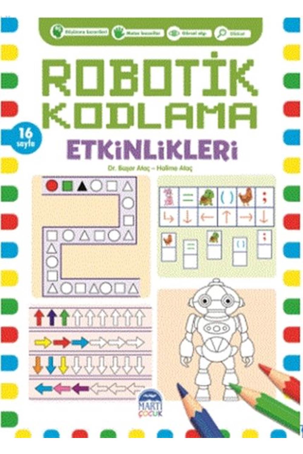 Robotik Kodlama Etkinlikleri - 16 Sayfa - Mor 2