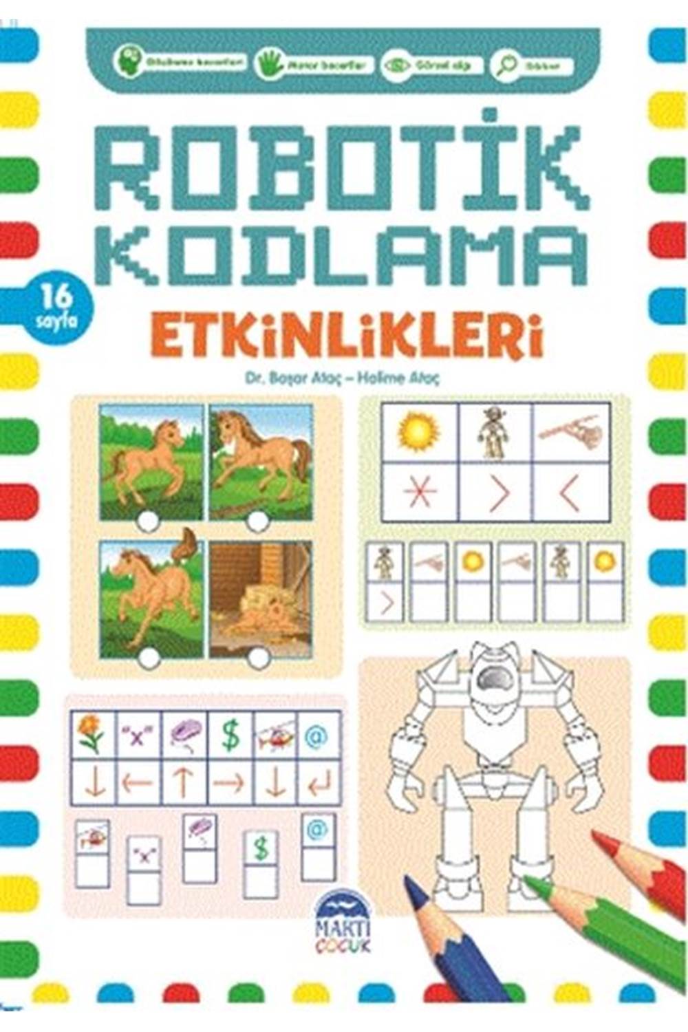Robotik Kodlama Etkinlikleri - 16 Sayfa - Turuncu 1
