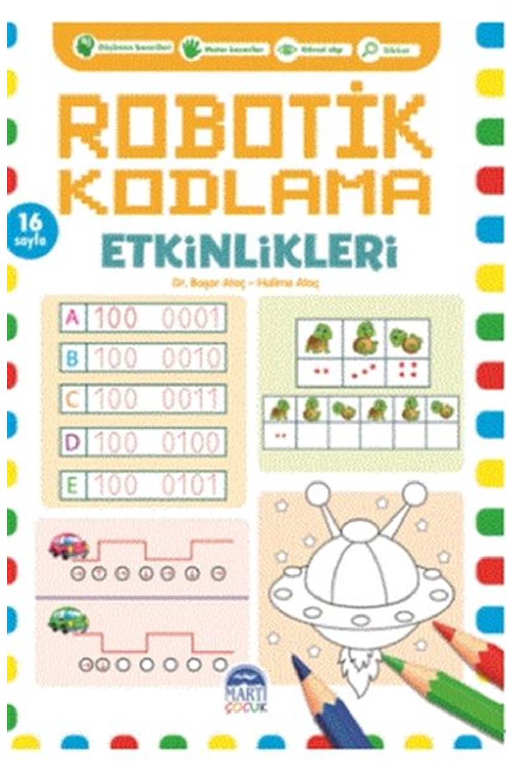Robotik Kodlama Etkinlikleri - 16 Sayfa - Yeşil 1