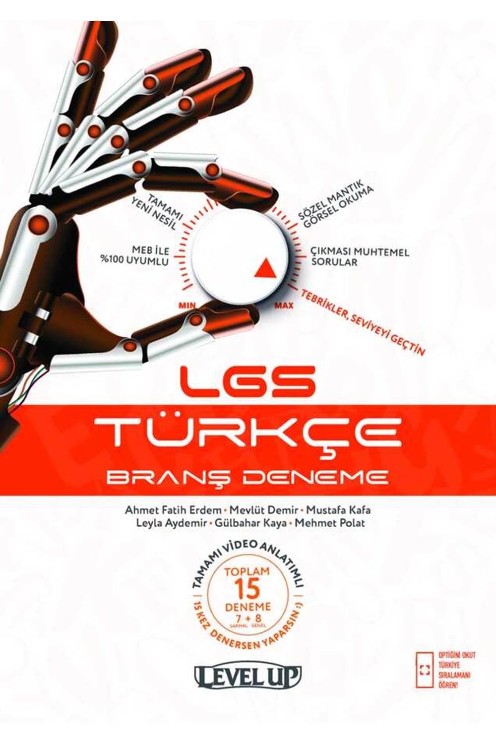 Tammat Yayıncılık 8. Sınıf LGS Türkçe Level Up 15`li Deneme