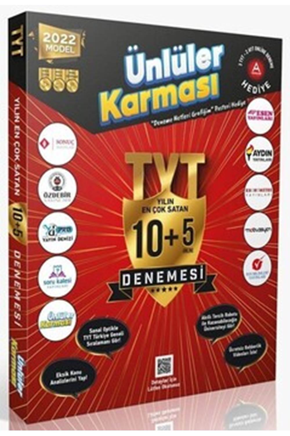 Ünlüler Karması 2022 TYT 10 + 5 Deneme