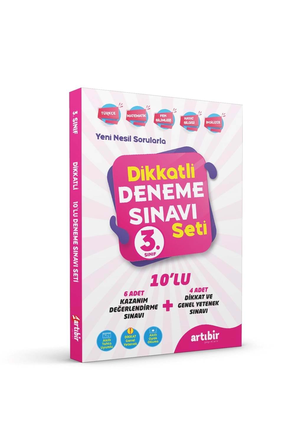 ARTIBİR 3.SINIF DİKKATLİ DENEME SINAVI SETİ