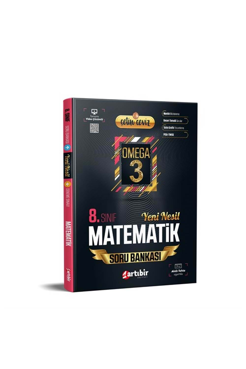 ARTIBİR 8.SINIF ÇETİN CEVİZ OMEGA MATEMATİK SORU BANKASI