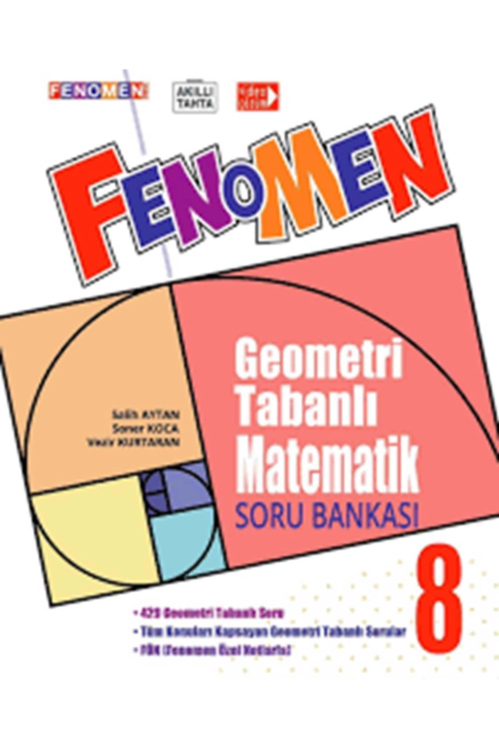 FENOMEN 8 GEOMETRİ TABANLI MATEMATİK SORU BANKASI (B)