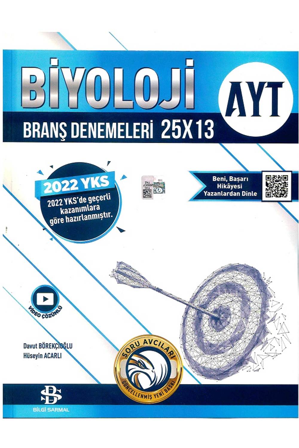 YKS AYT SARMAL DENEME BİYOLOJİ (25*13)- 2022