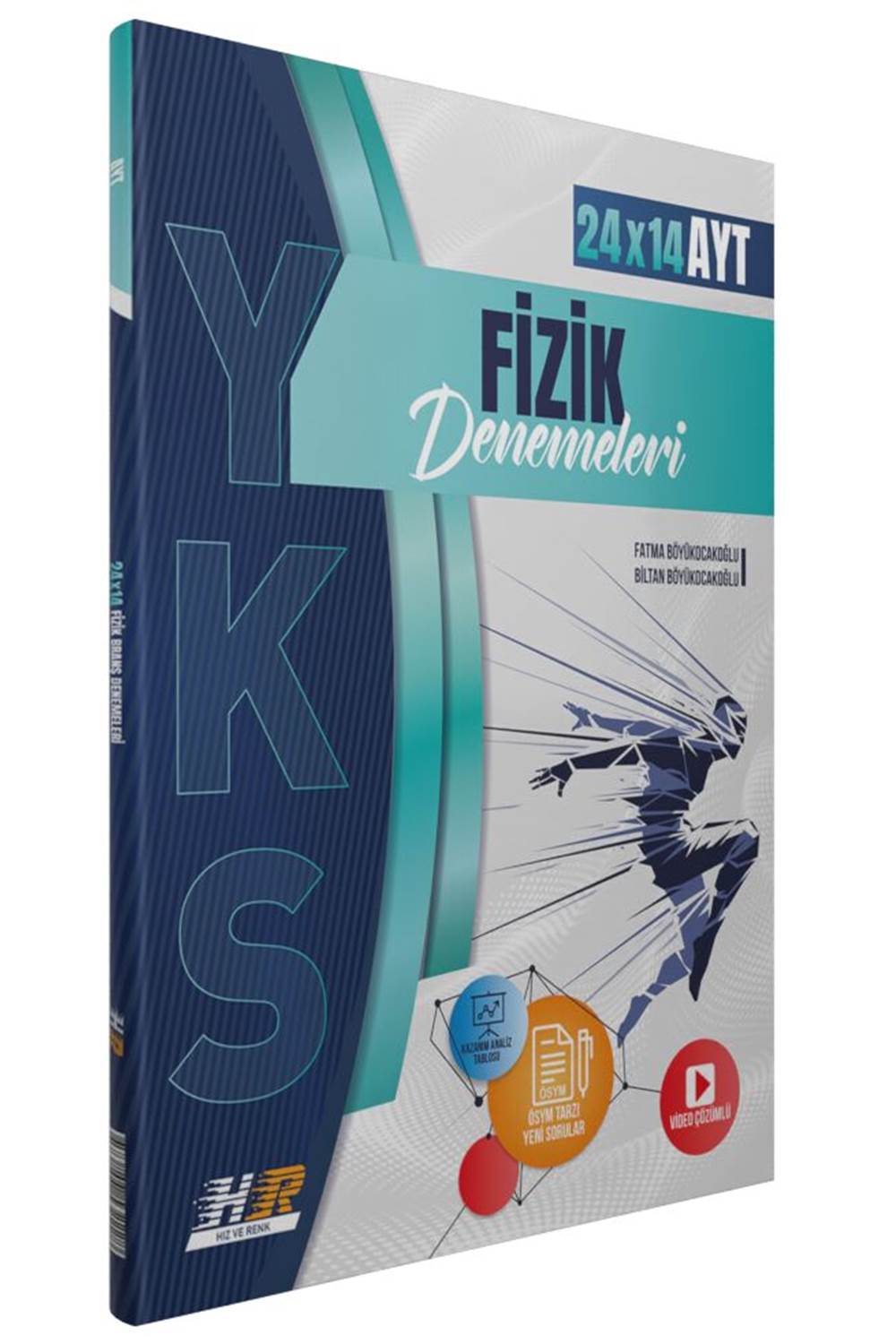 Hız ve Renk Yayınları AYT Fizik 24 x 14 Denemeleri