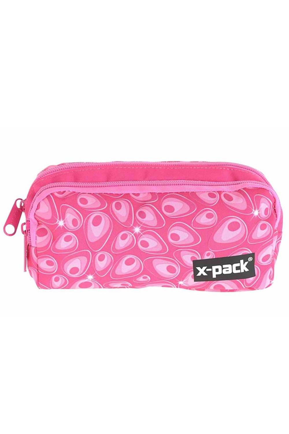Yaygan kalem çantası X-Pack İki Bölmeli Desenli