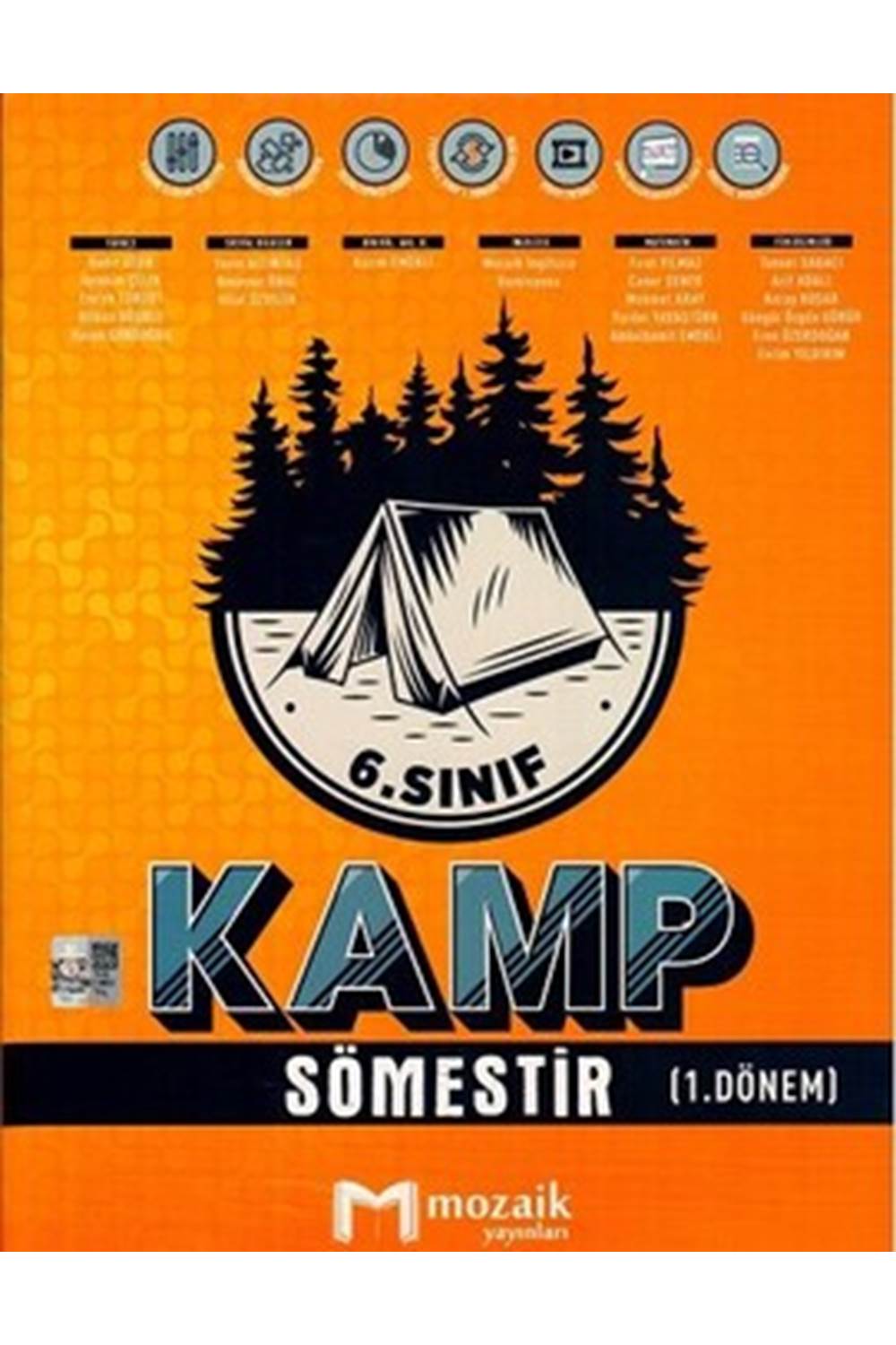 6. Sınıf Kamp Sömestir 1. Dönem Mozaik Yayınları