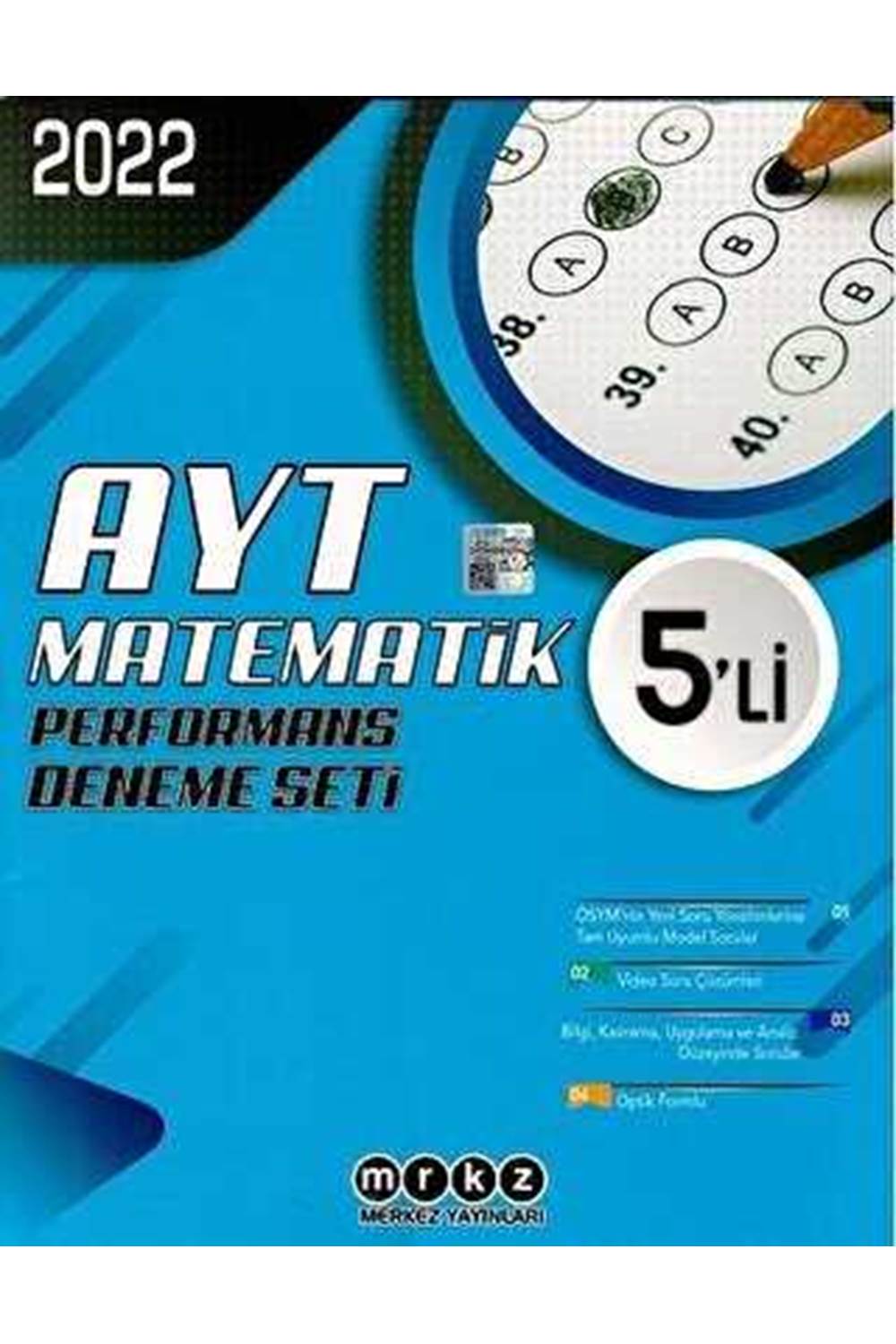 Merkez Yayınları AYT Matematik Performans 5`li Deneme Seti