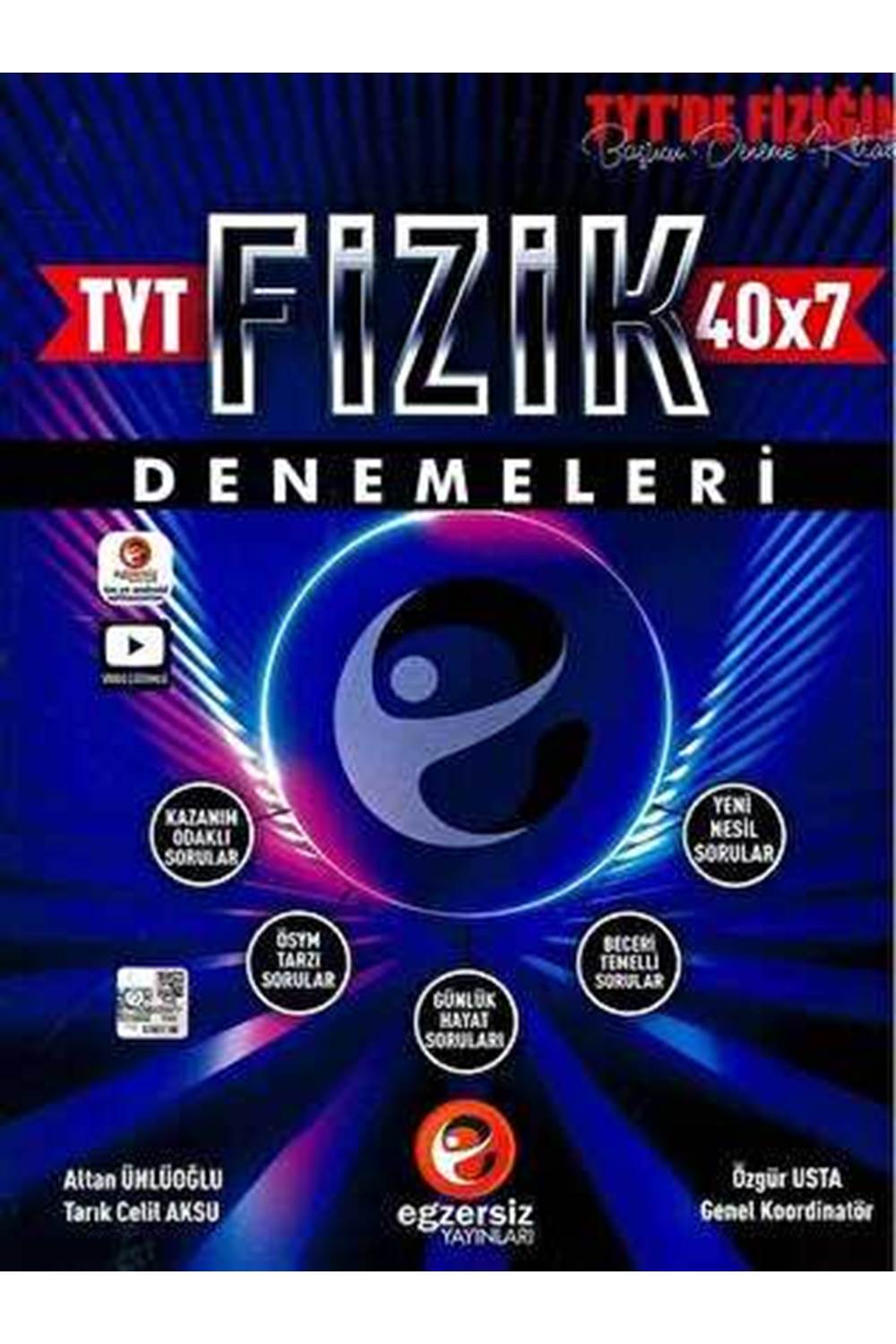 Egzersiz Yayıncılık TYT Fizik 40X7 Denemeleri