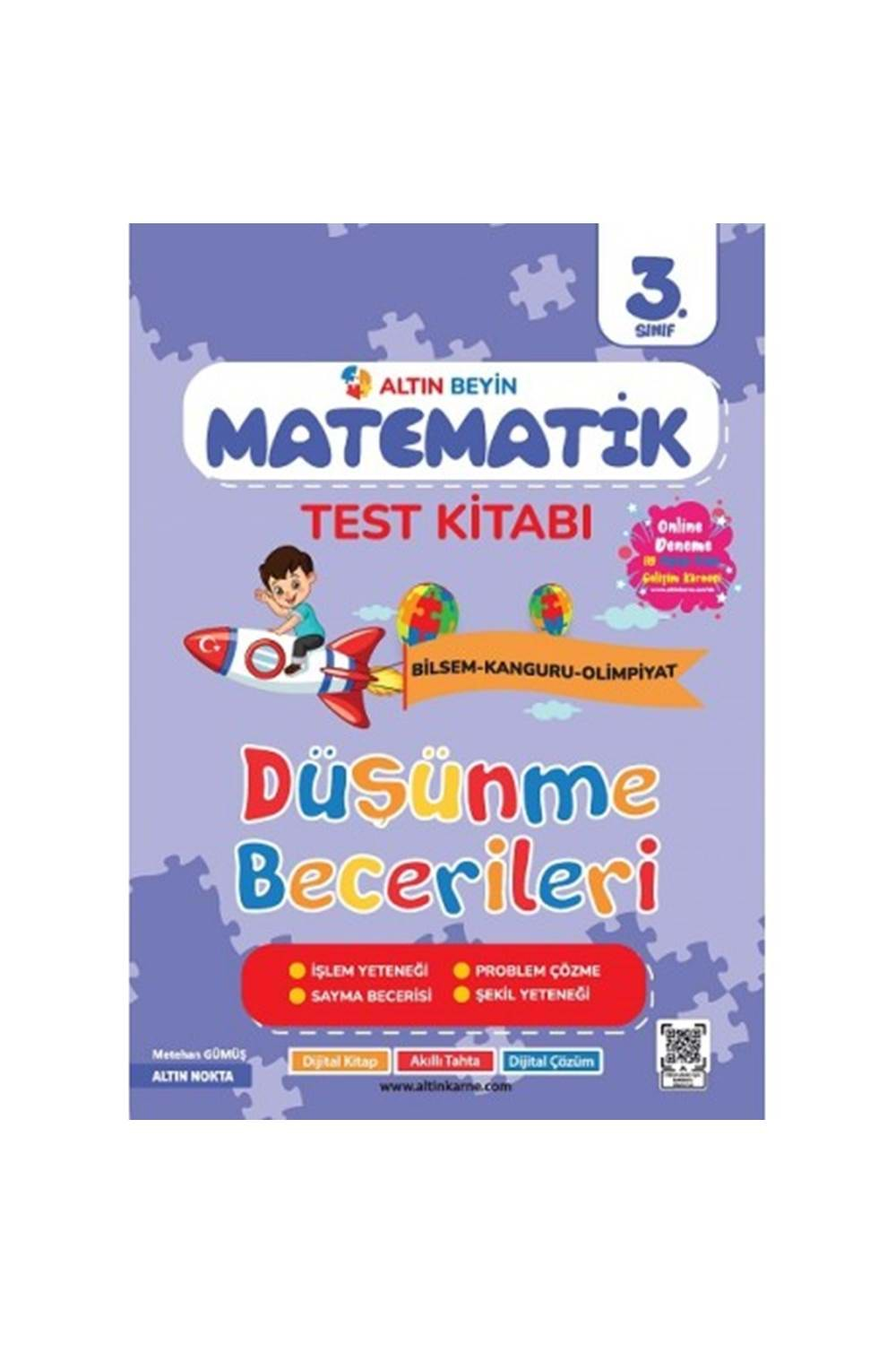 3. SINIF ALTIN BEYİN MATEMATİK TEST KİTABI