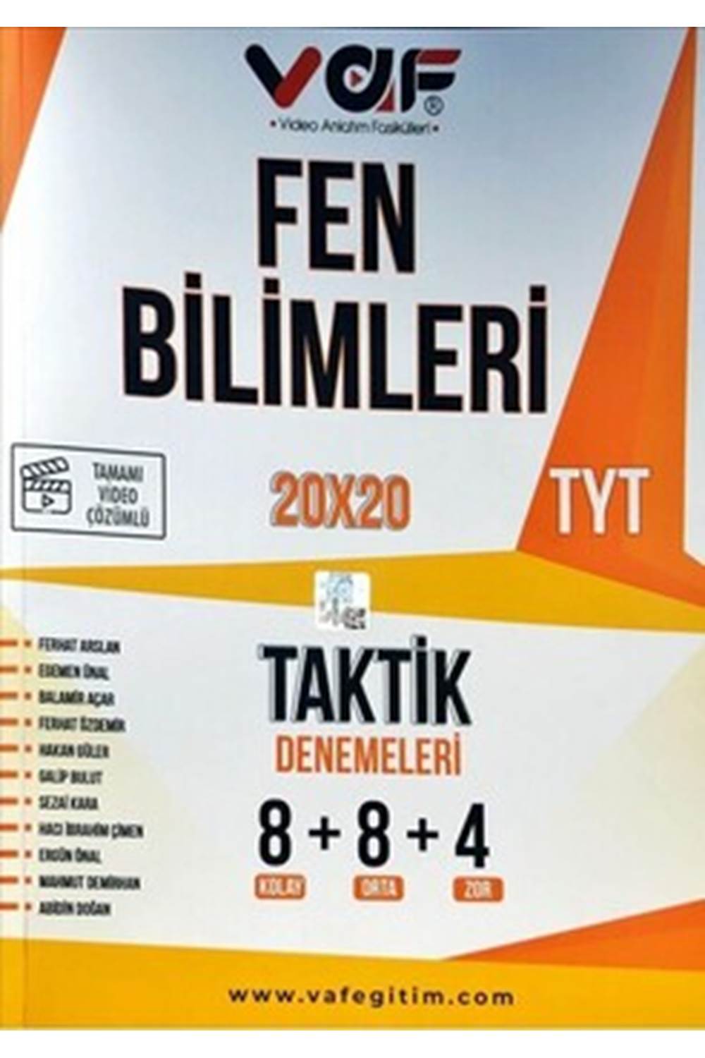 VAF TYT TAKTİK DNM 20x20 FEN BİLİMLERİ - 2022
