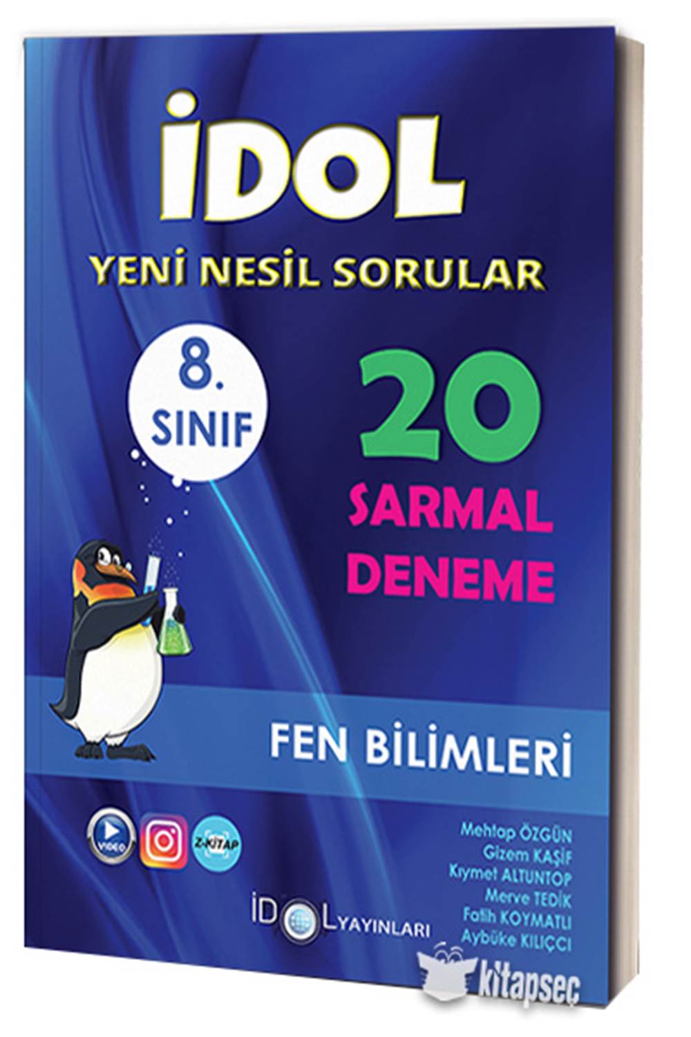8. Sınıf Fen Bilimleri 20 Sarmal Yeni Nesil Deneme