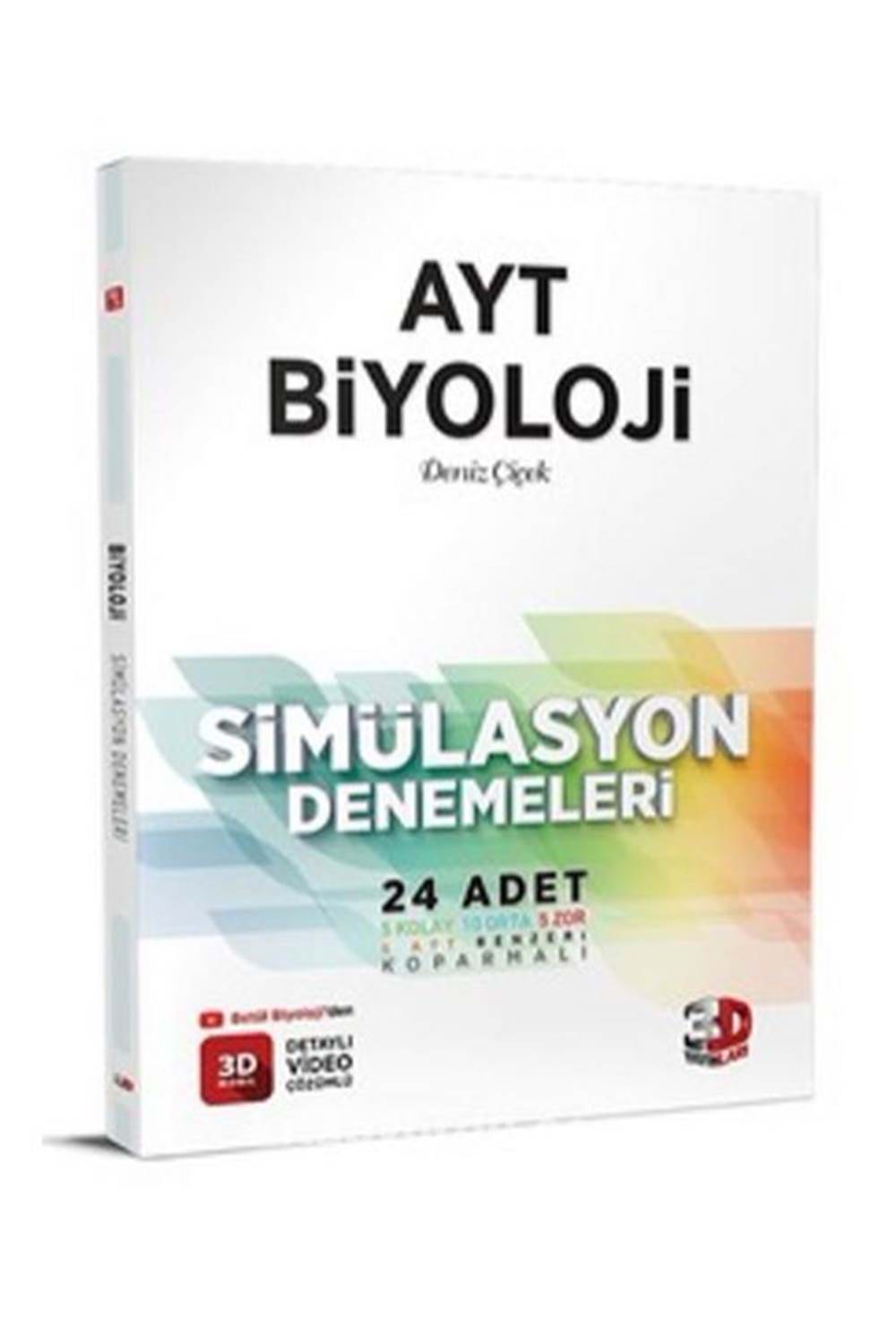 3D AYT 24 ADET SİMÜLASYON BİYOLOJİ DENEMELERİ