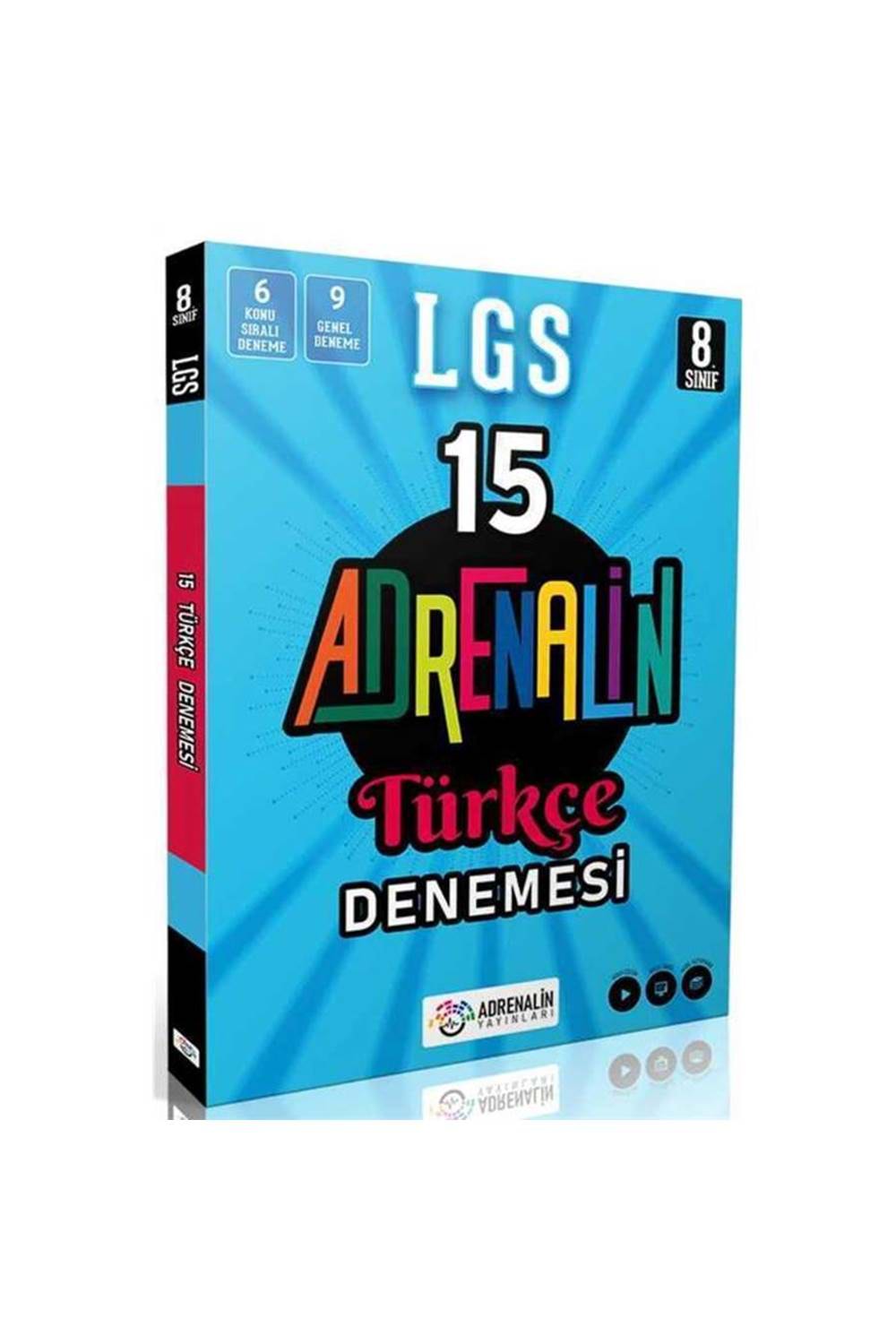 Adrenalin Yayınları 8. Sınıf LGS Türkçe 15 Branş Denemesi