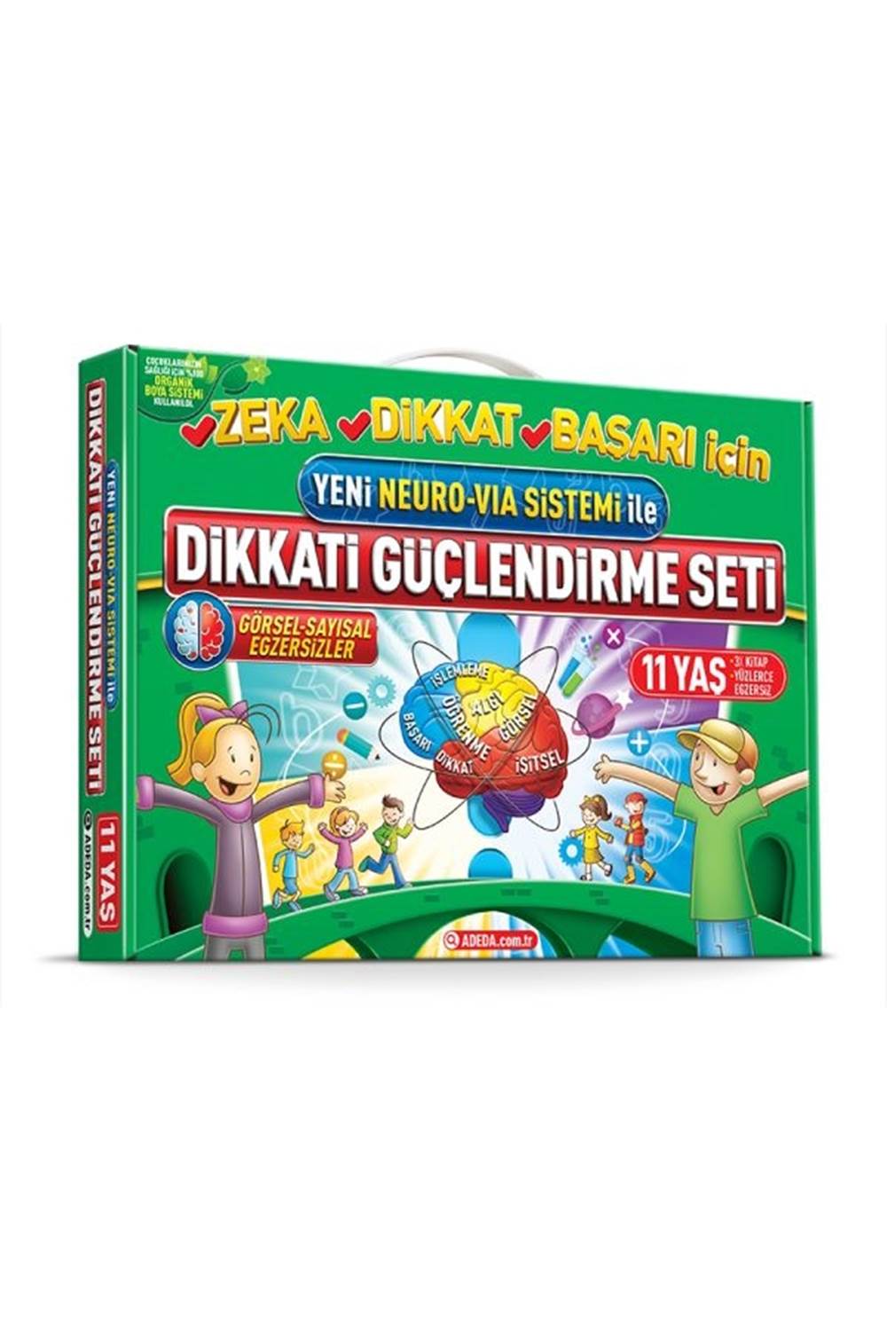 Dikkati Güçlendirme Seti - 5. Sınıf – 11 Yaş-Neuro-Via