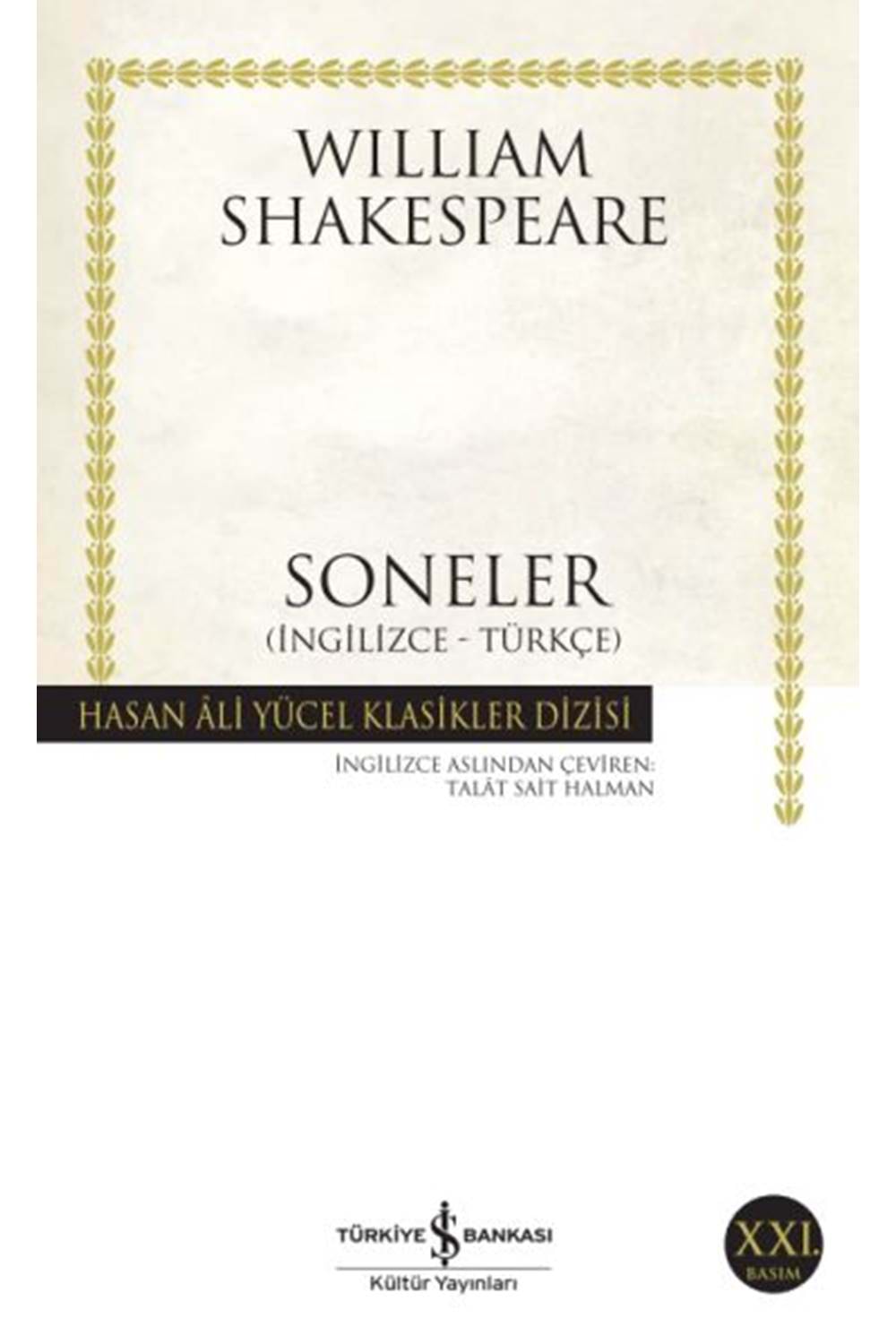 Soneler Hasan Ali Yücel Klasikleri