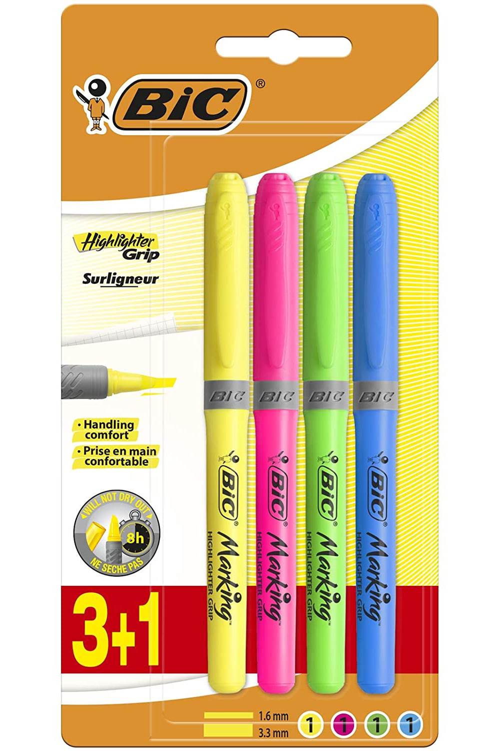 Bıc Brıte Lıner Grıp Bl3+1 Krs