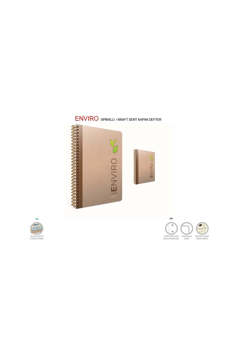 ENVIRO SP.KRAFT SERT KAP.DEF.A4-100 YP.ÇİZ.