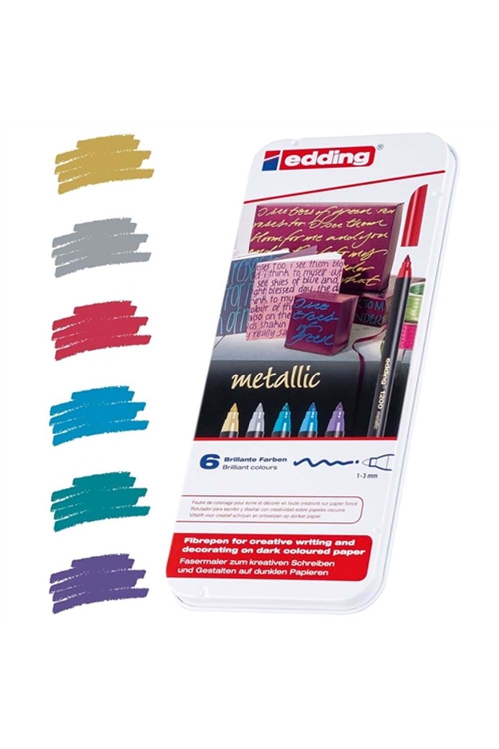 EDDING 1200 METALIK KEÇELI KALEM