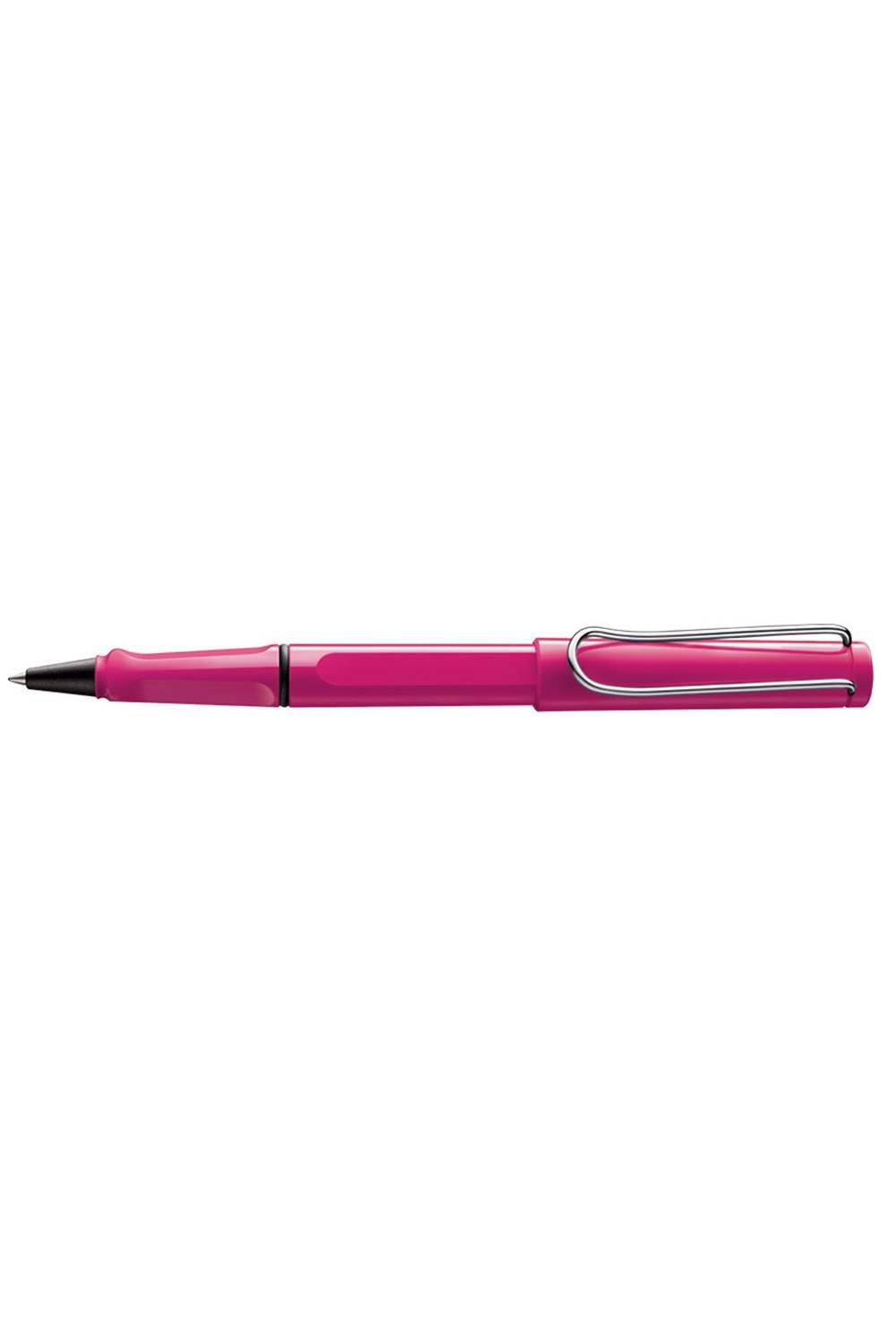 LAMY SAFARI ROLLER KALEM METAL KLIPS PEMBE