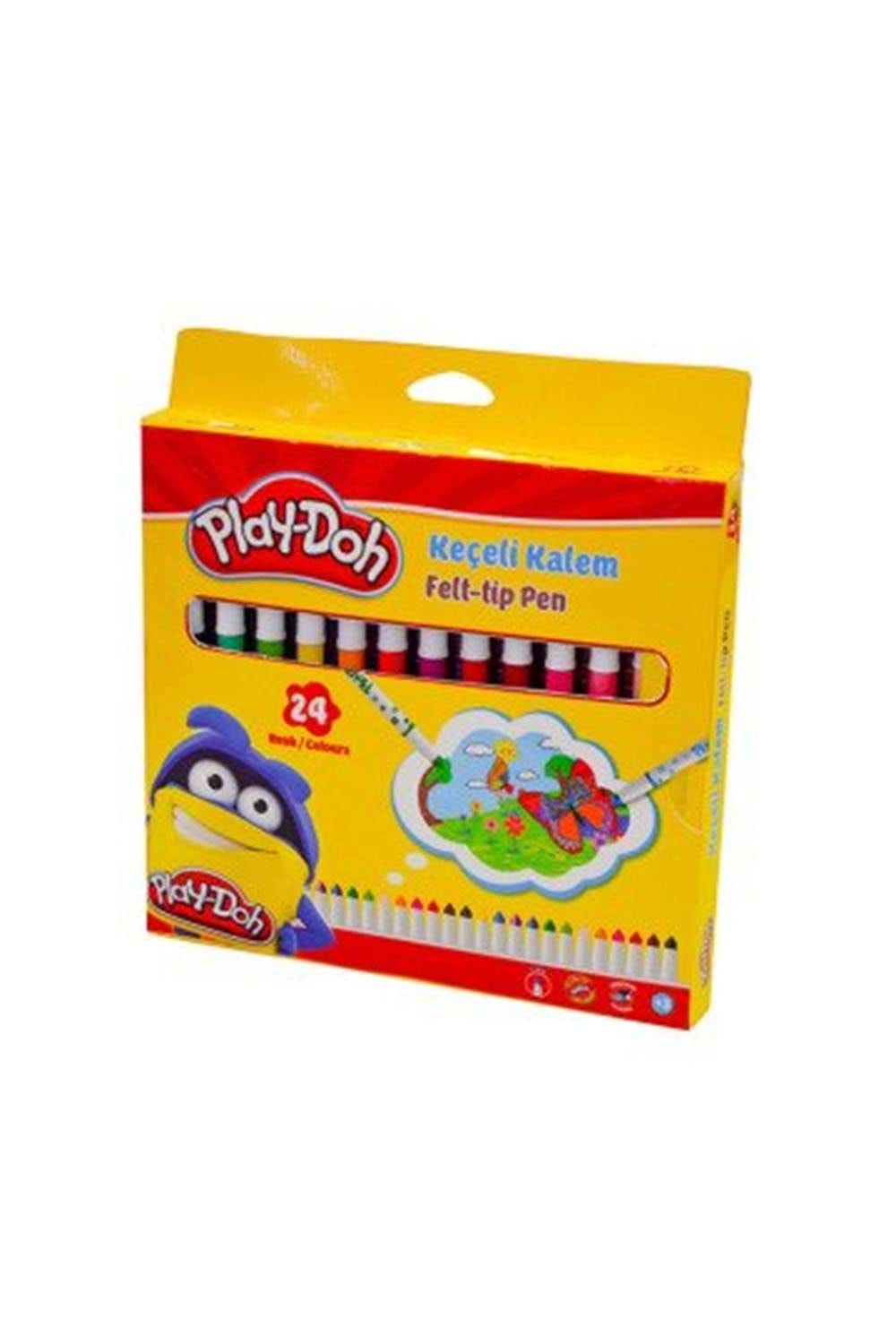 PLAY-DOH KEÇELİ KALEM 24 RENK 5MM