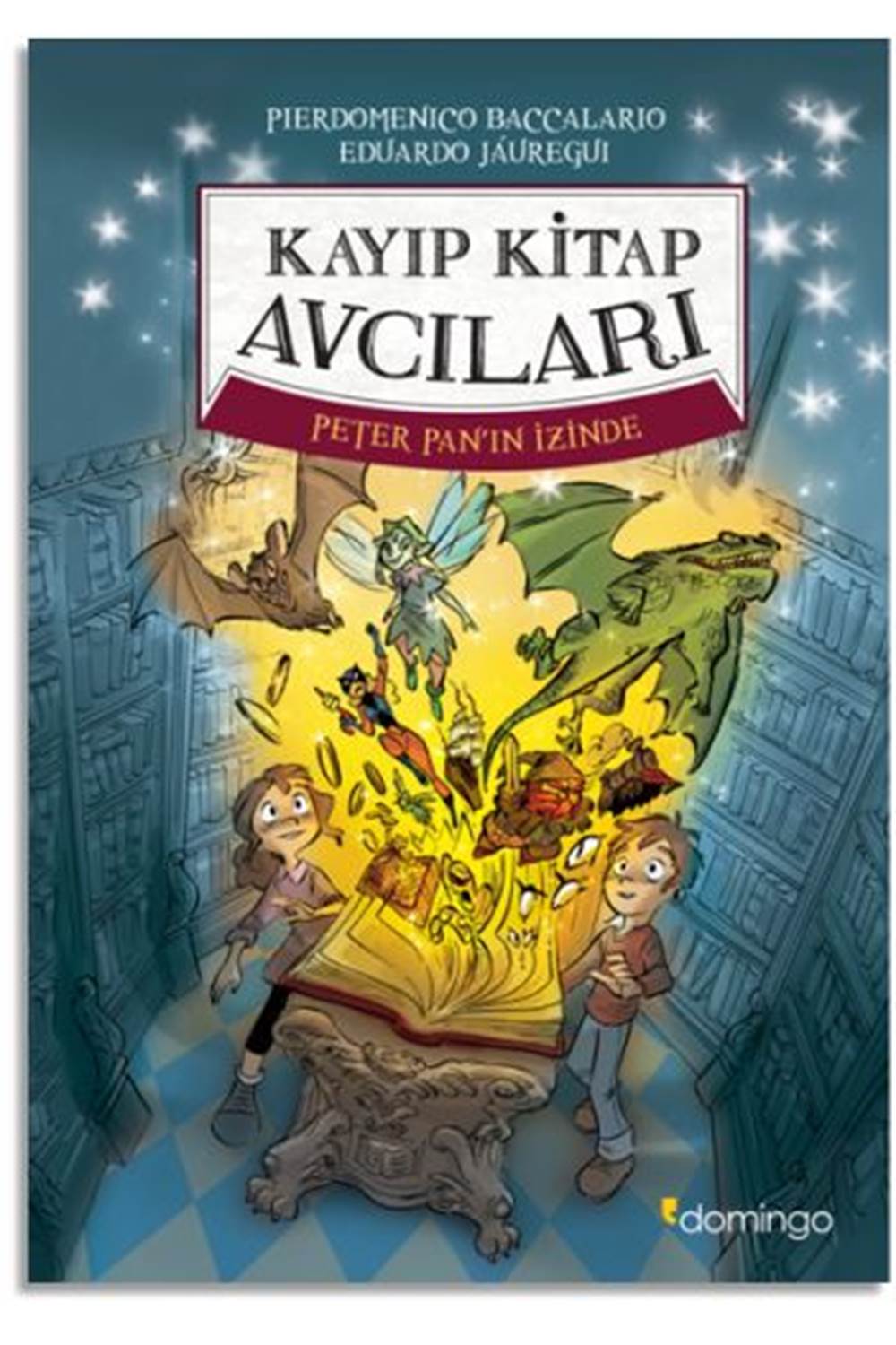 Kayıp Kitap Avcıları Peter Pan'ın İzinde Ciltli